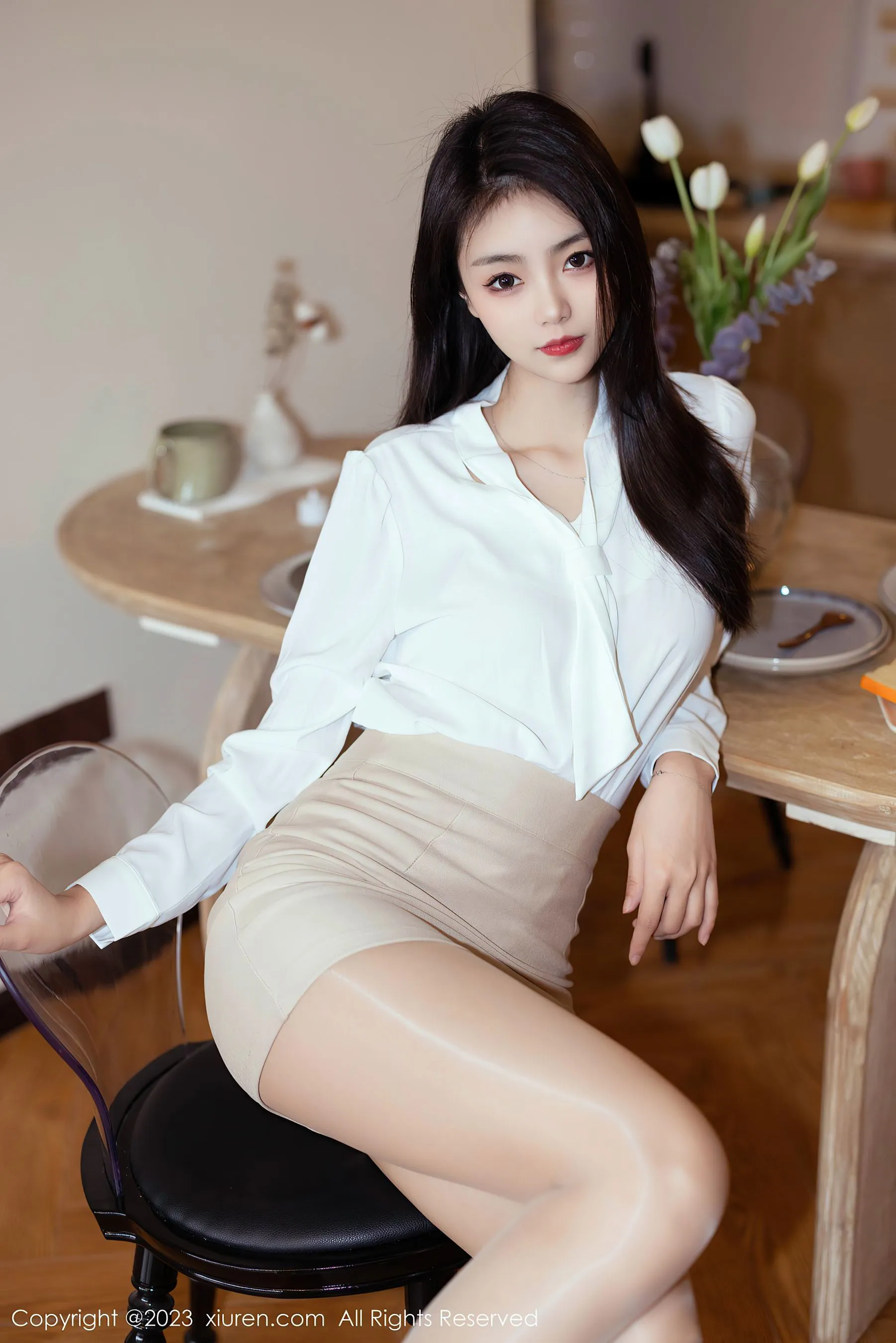 秀人网 No.6465 可樂Vicky 短裙美腿