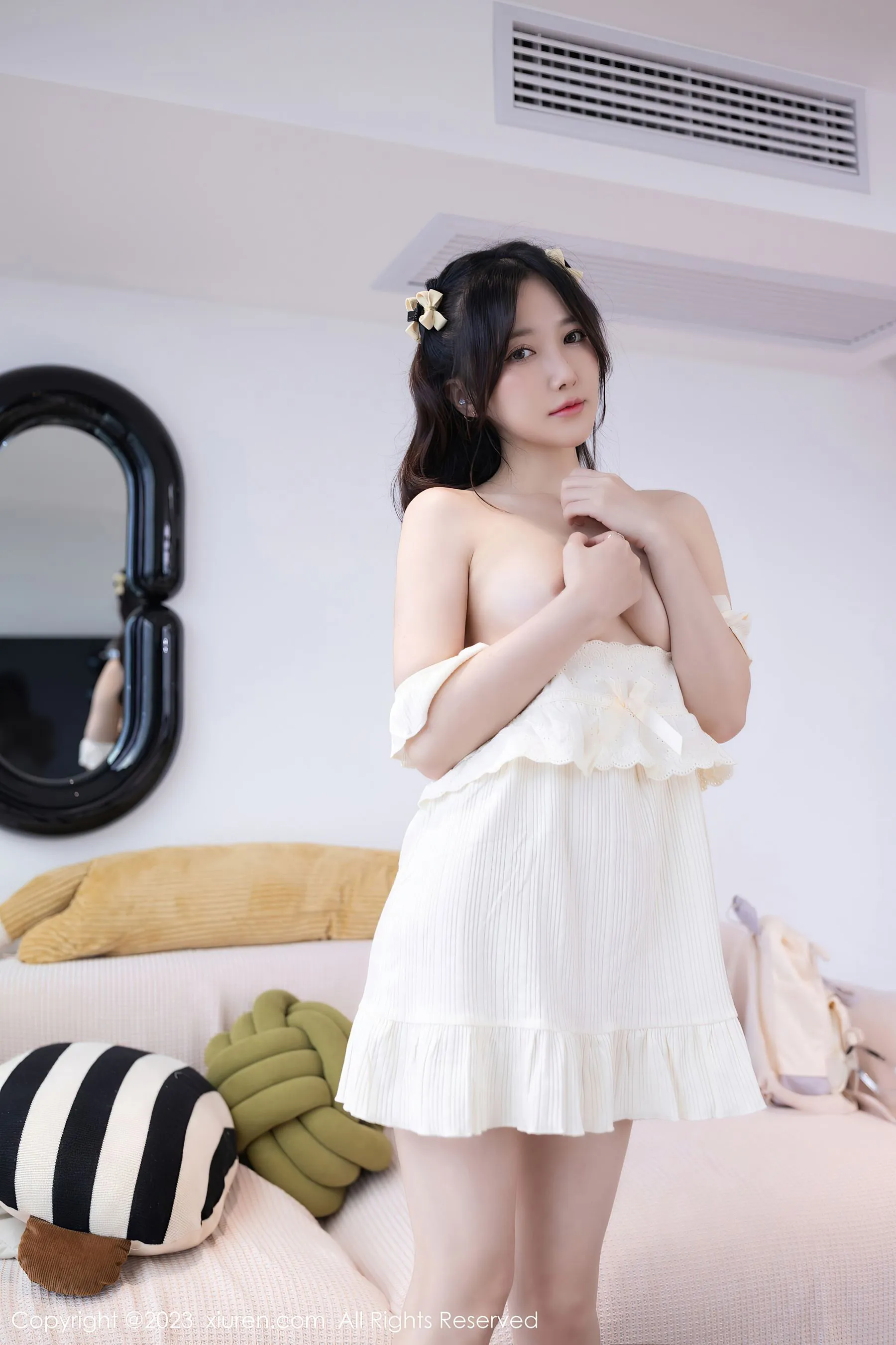 秀人网 No.6615 鱼子酱Fish 清爽美腿