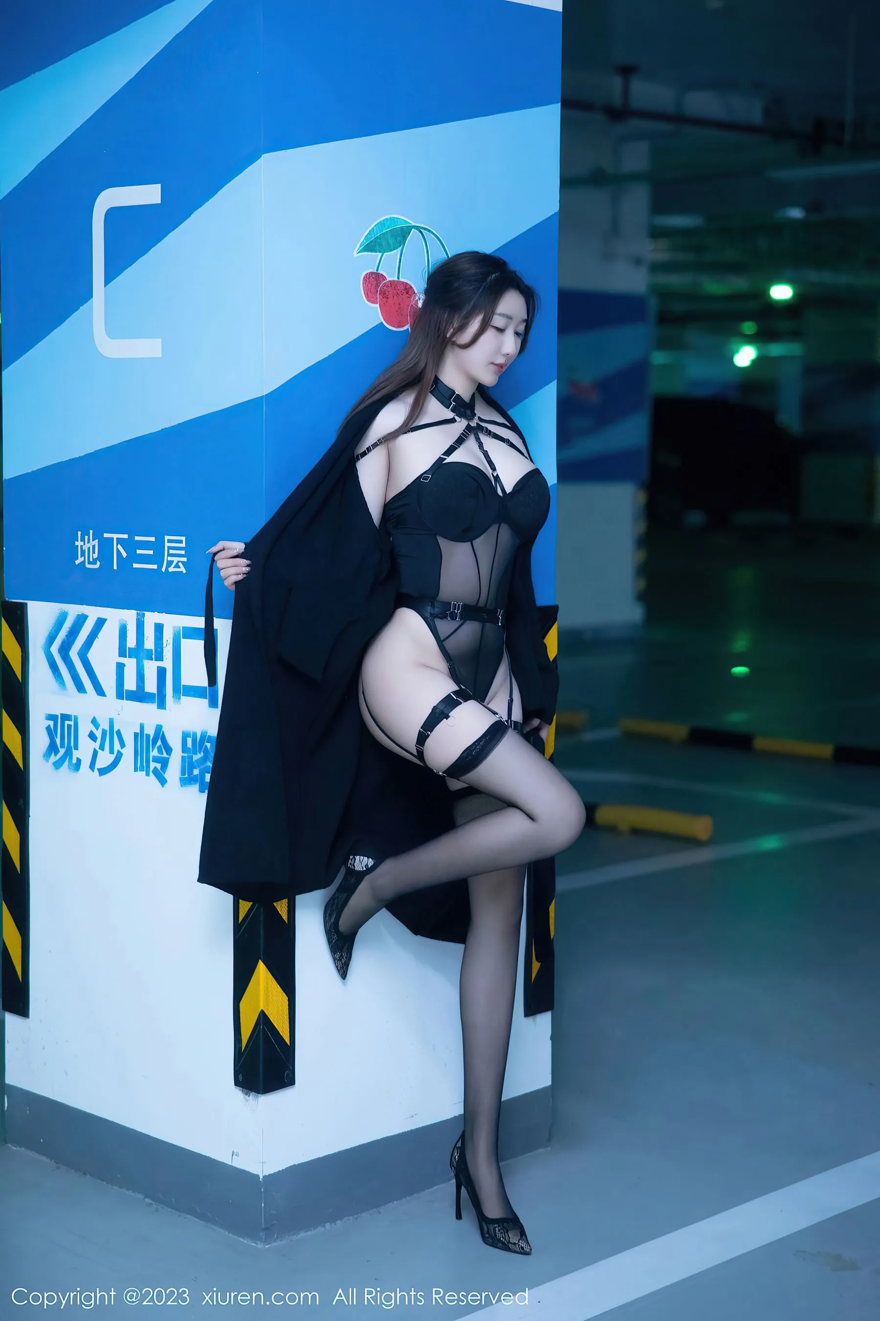 秀人网 No.6650 江真真 黑丝美臀