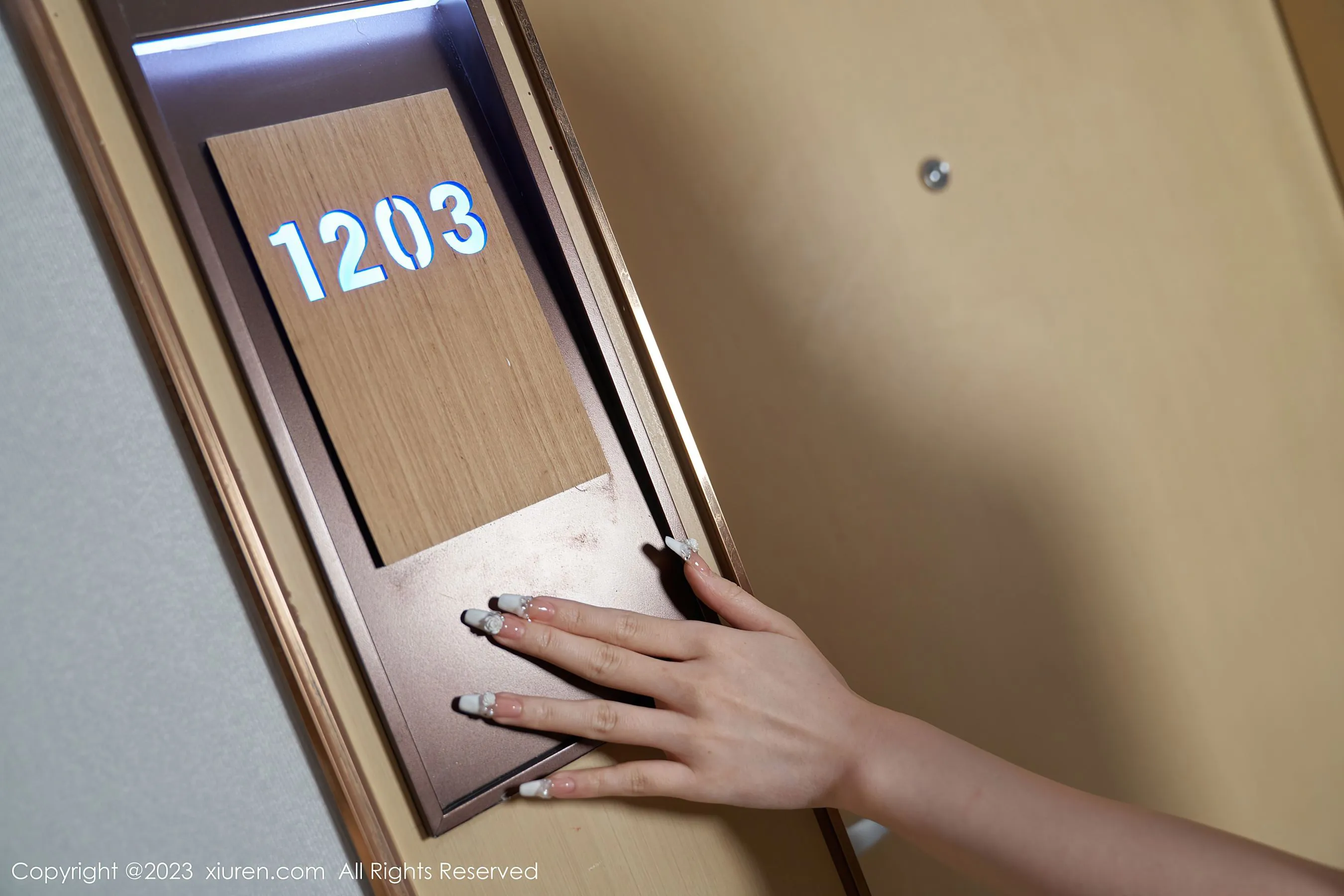 秀人网 No.6731 周于希Sally 牛仔裤美臀