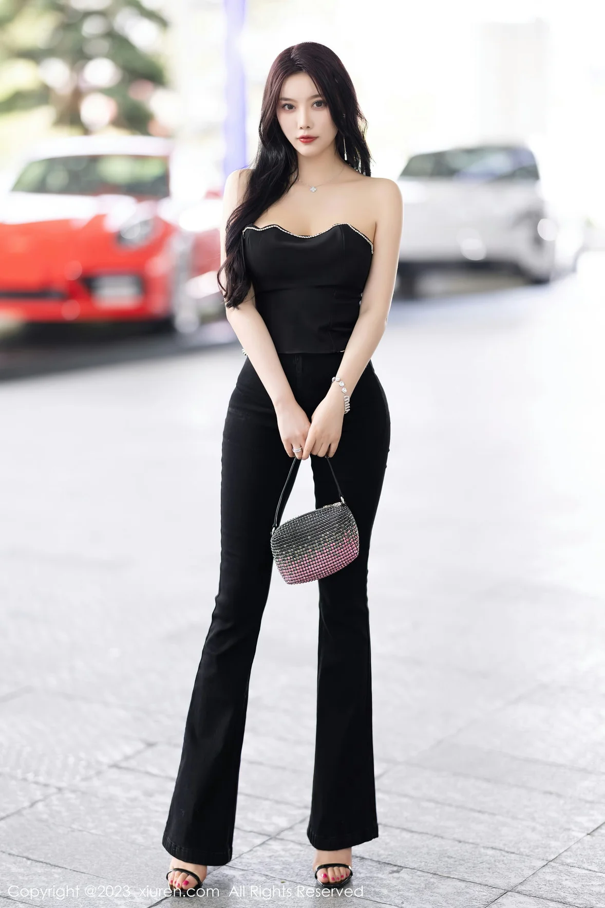 XiuRen 秀人 No.6866 杨晨晨Yome 轻透蕾丝连体衣海南岛旅拍 [91P]