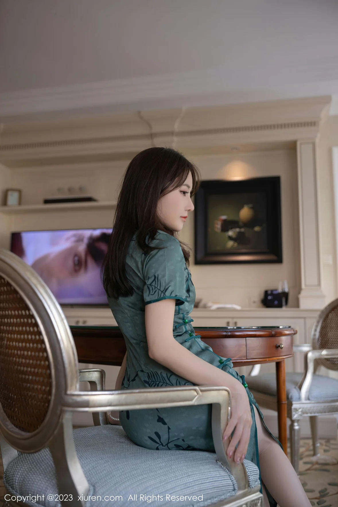 XiuRen 秀人 No.6893 鱼子酱Fish 旗袍写真巴厘岛旅拍 [82P]