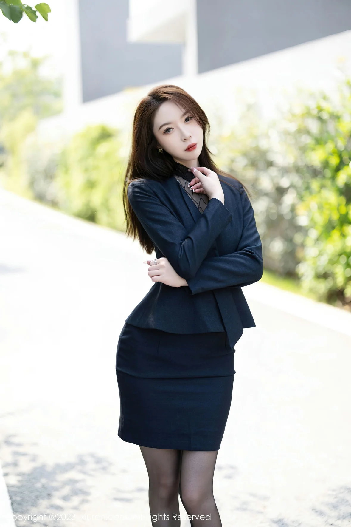 XiuRen 秀人 No.6914 梦心玥 薄纱高开叉性感写真 [90P]