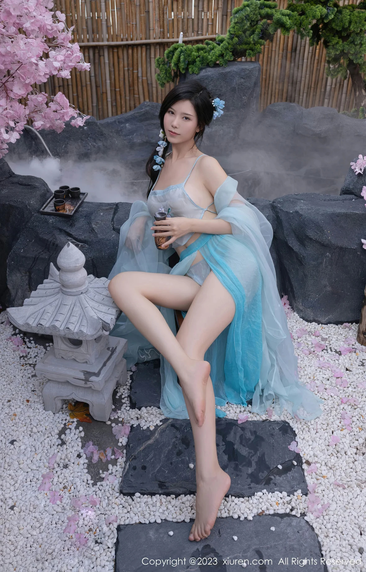 XiuRen 秀人 No.6991 利世 浅蓝色古装 [75P]