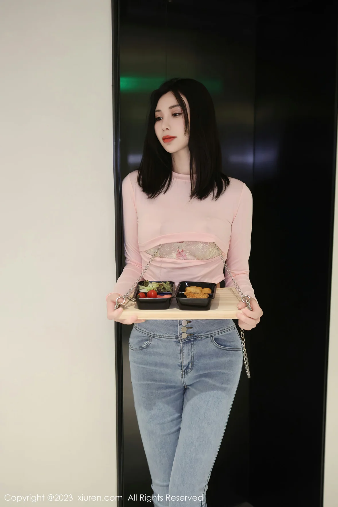 XiuRen 秀人 No.6992 曼柔 粉色蕾丝内衣性感写真 [83P]