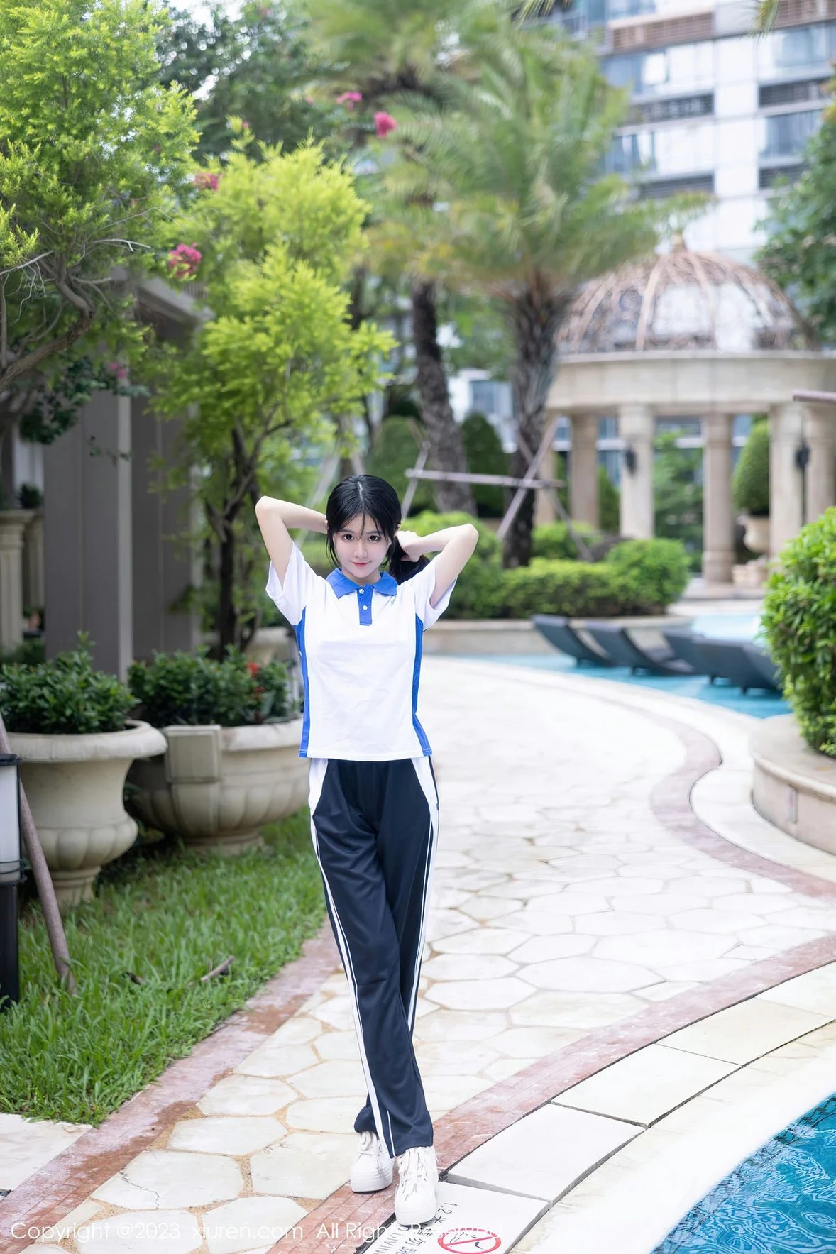 XiuRen 秀人 No.7085 幼幼 学生制服性感写真 [103P]