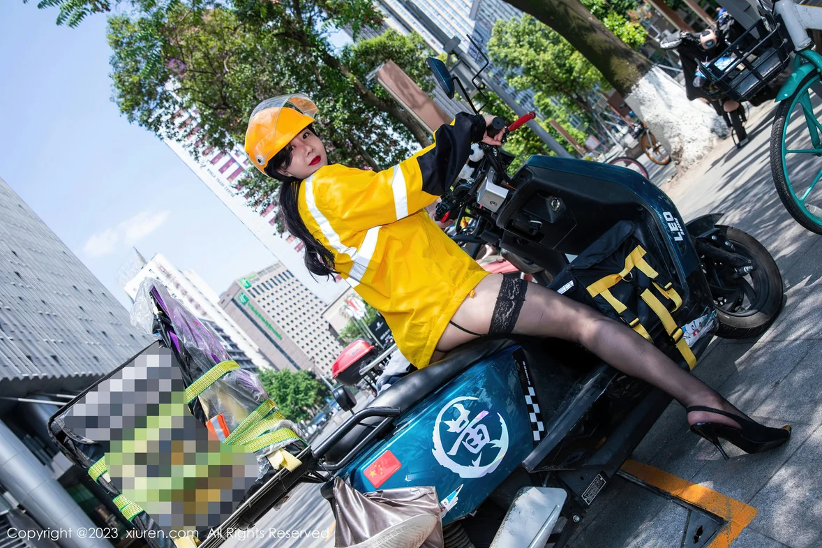 XiuRen 秀人 No.7093 王婉悠Queen 外卖员装扮性感写真 [92P]