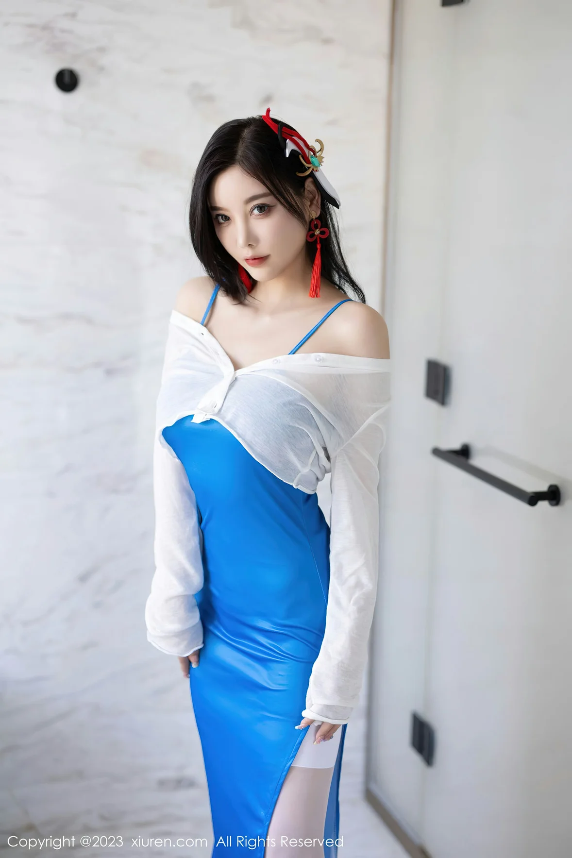 XiuRen 秀人 No.7135 杨晨晨Yome 蕾丝内衣浙江安吉旅拍 [85P]