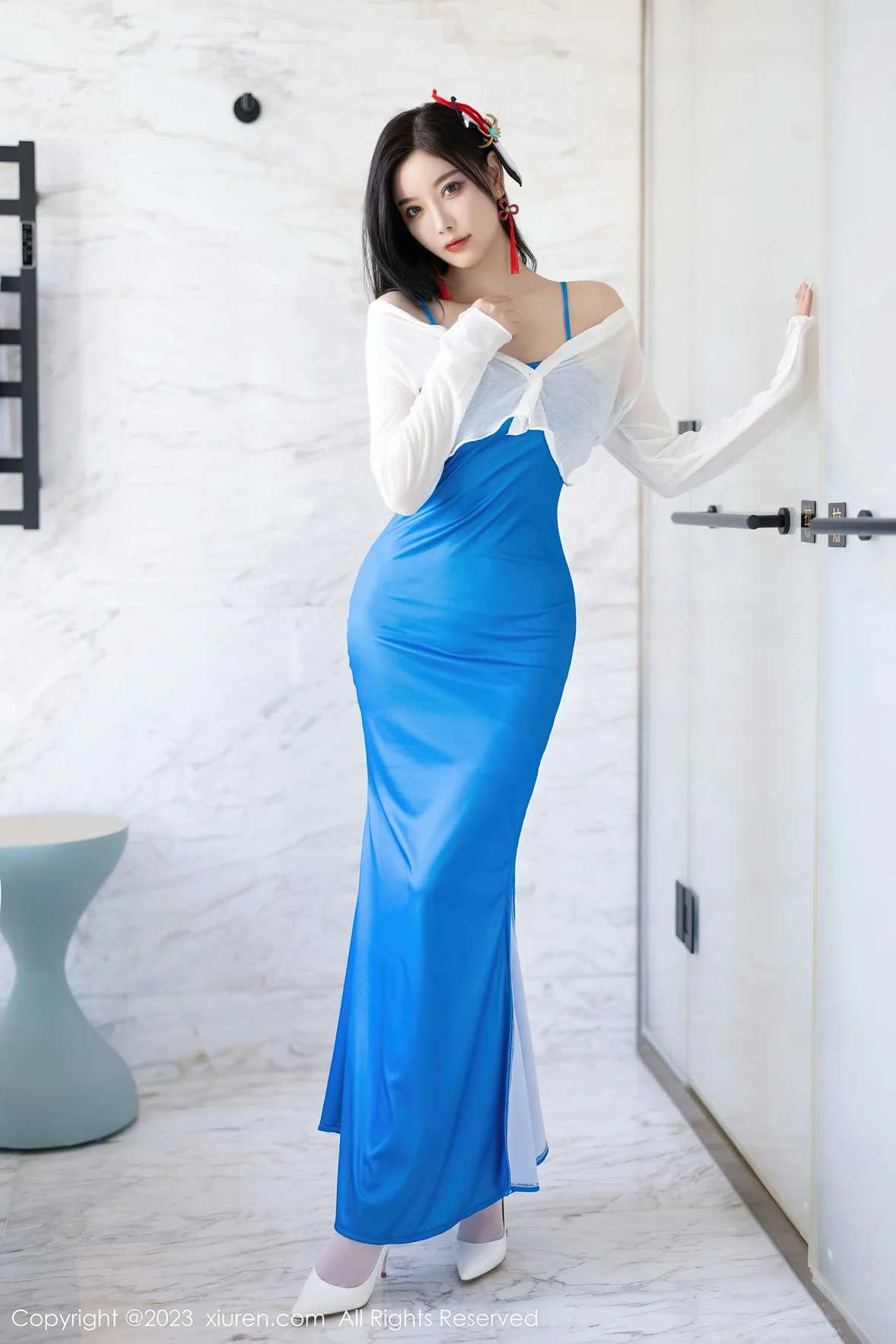 XiuRen 秀人 No.7135 杨晨晨Yome 蕾丝内衣浙江安吉旅拍 [85P]