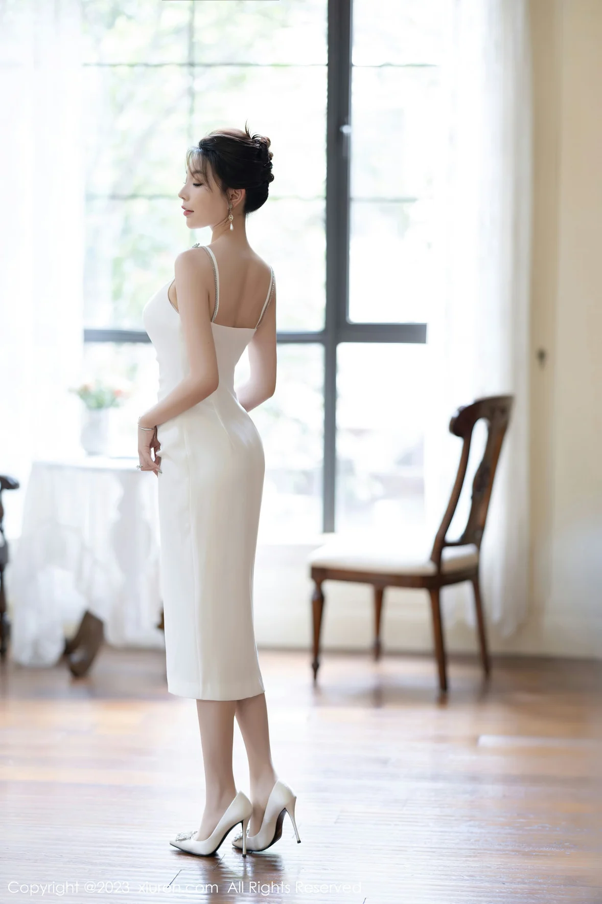 XiuRen 秀人 No.7155 徐莉芝Booty 白色蕾丝性感写真 [91P]