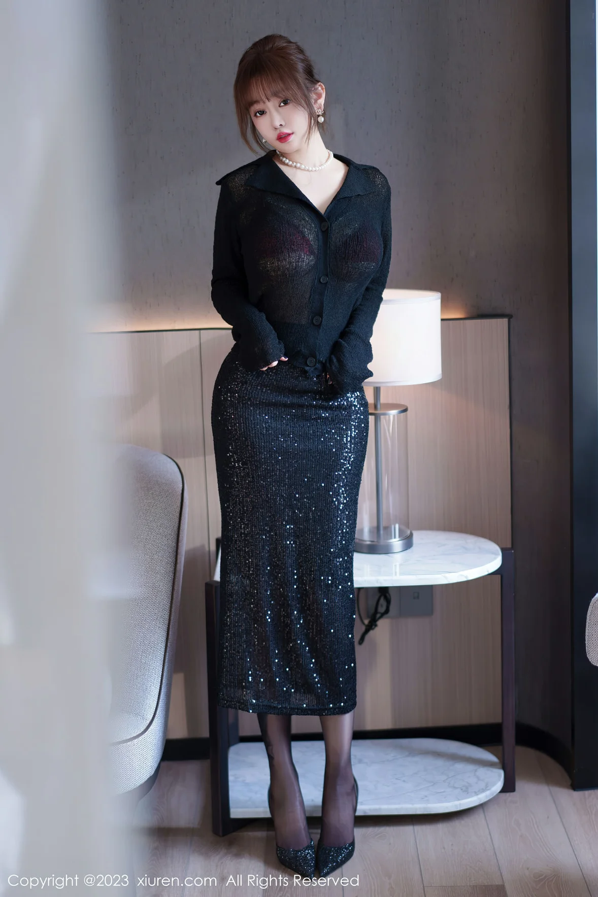 XiuRen 秀人 No.7156 王雨纯 红色蕾丝内衣性感写真 [76P]