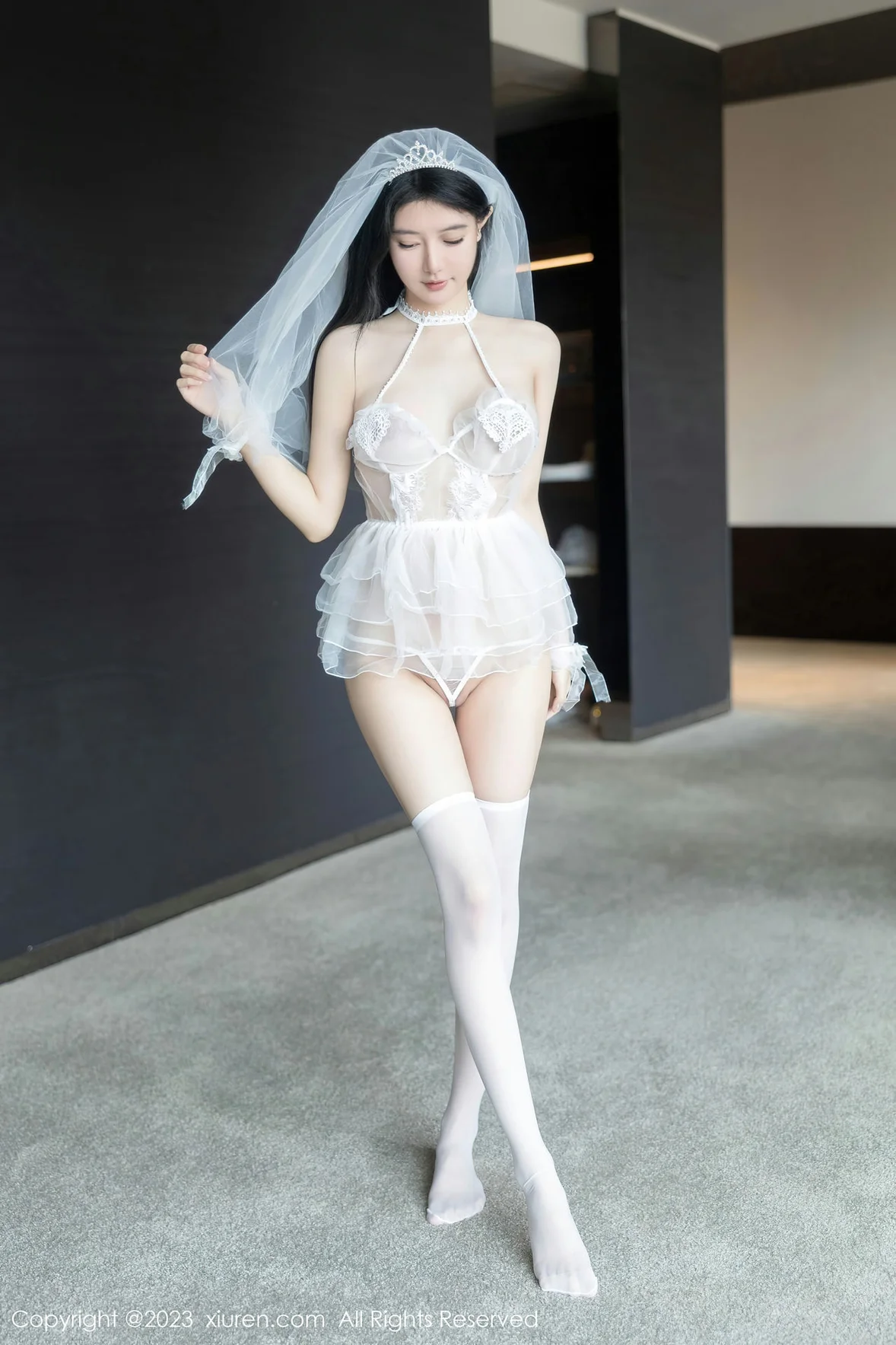 XiuRen 秀人 No.7165 幼幼 情趣婚纱服饰性感写真 [90P]