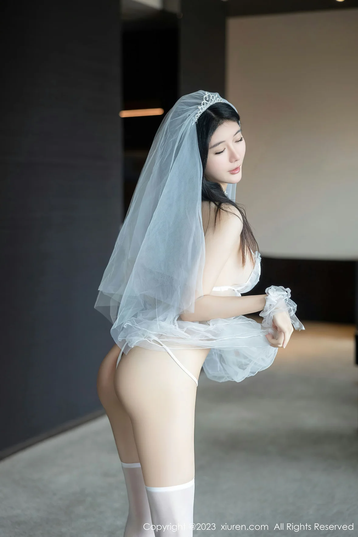 XiuRen 秀人 No.7165 幼幼 情趣婚纱服饰性感写真 [90P]