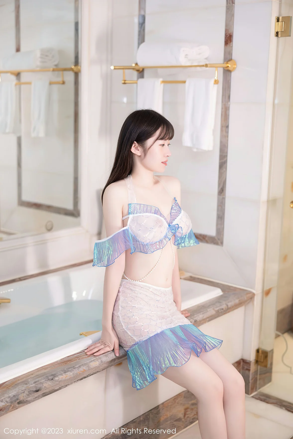 XiuRen 秀人 No.7173 林悠悠 美人鱼装扮性感写真 [68P]