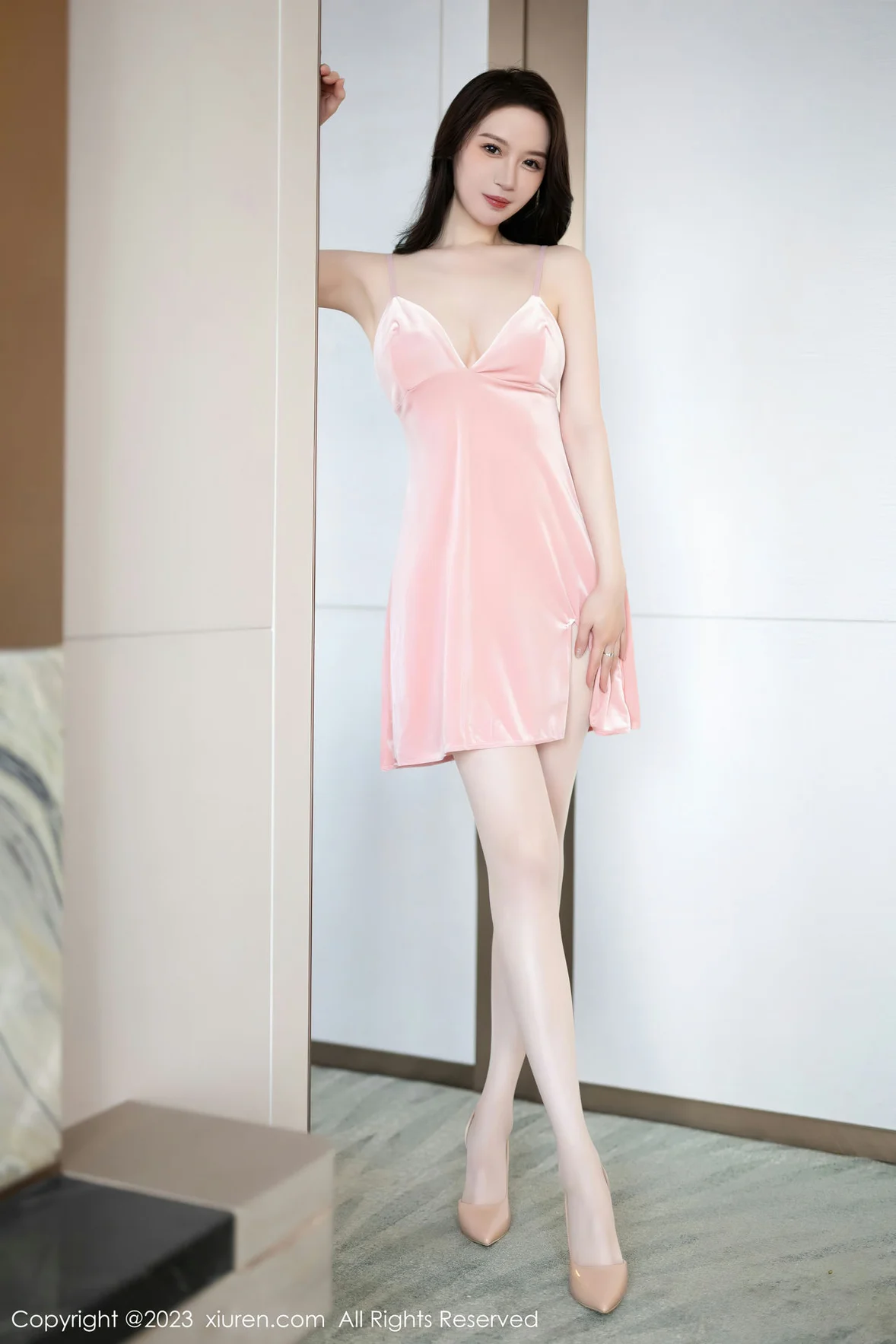 XiuRen 秀人 No.7182 梦心玥 吊带短裙性感写真 [84P]