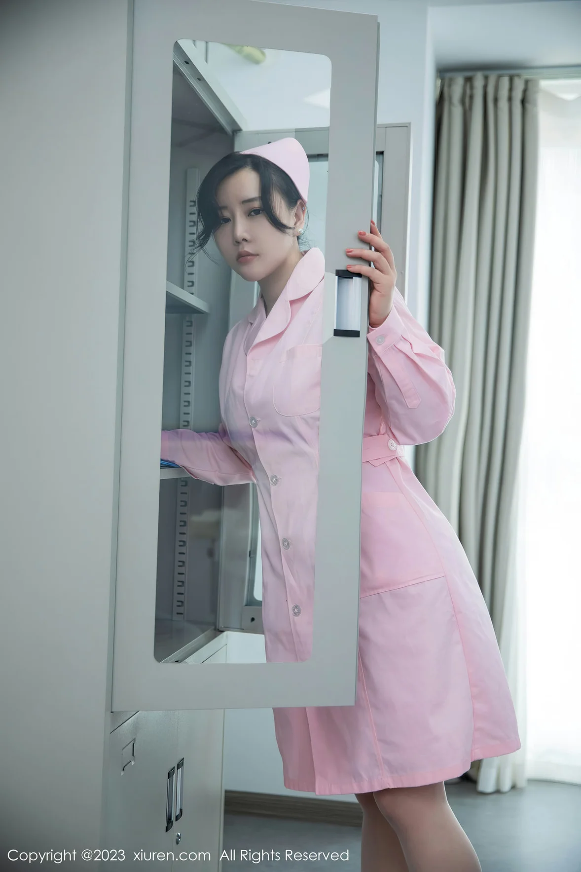 XiuRen 秀人 No.7199 王婉悠Queen 粉色情趣护士性感写真 [82P]