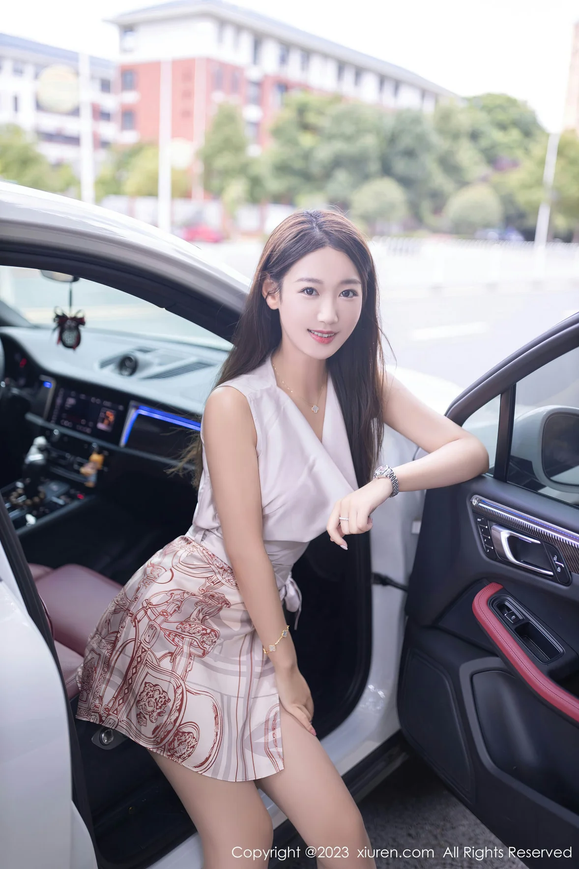 XiuRen 秀人 No.7264 唐安琪 粉色蕾丝内衣珠三角旅拍 [79P]