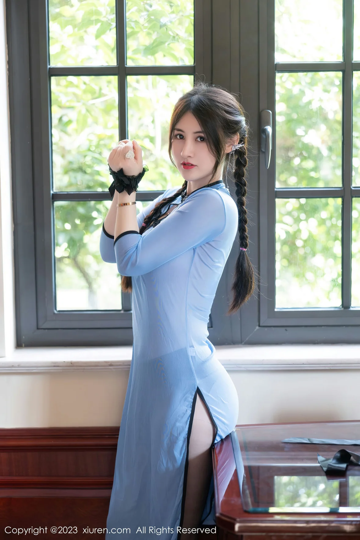 XiuRen 秀人 No.7357 诗诗kiki 轻透旗袍性感写真 [85P]