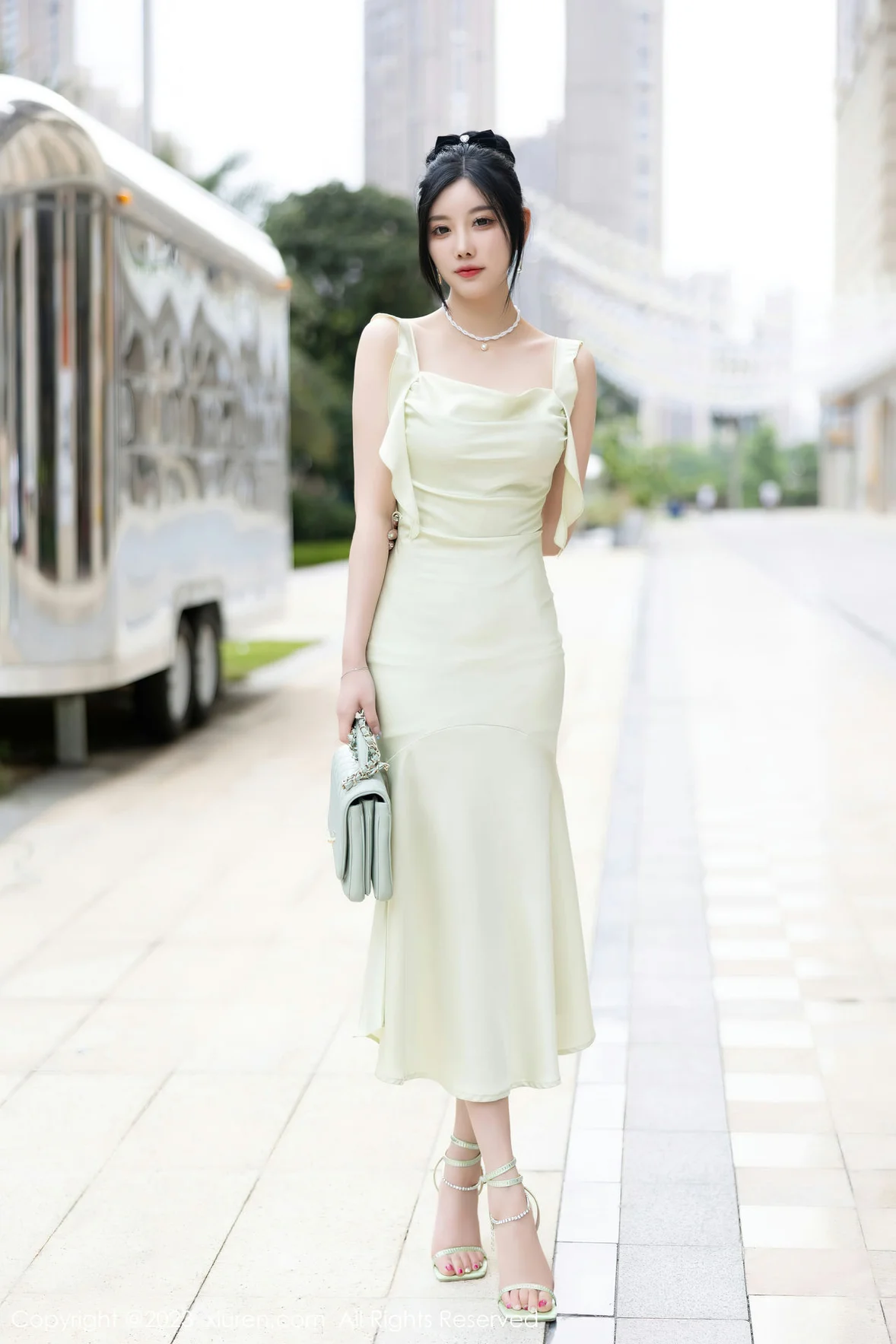 秀人网 No.7410 杨晨晨Yome 轻透薄纱性感写真 [82P]