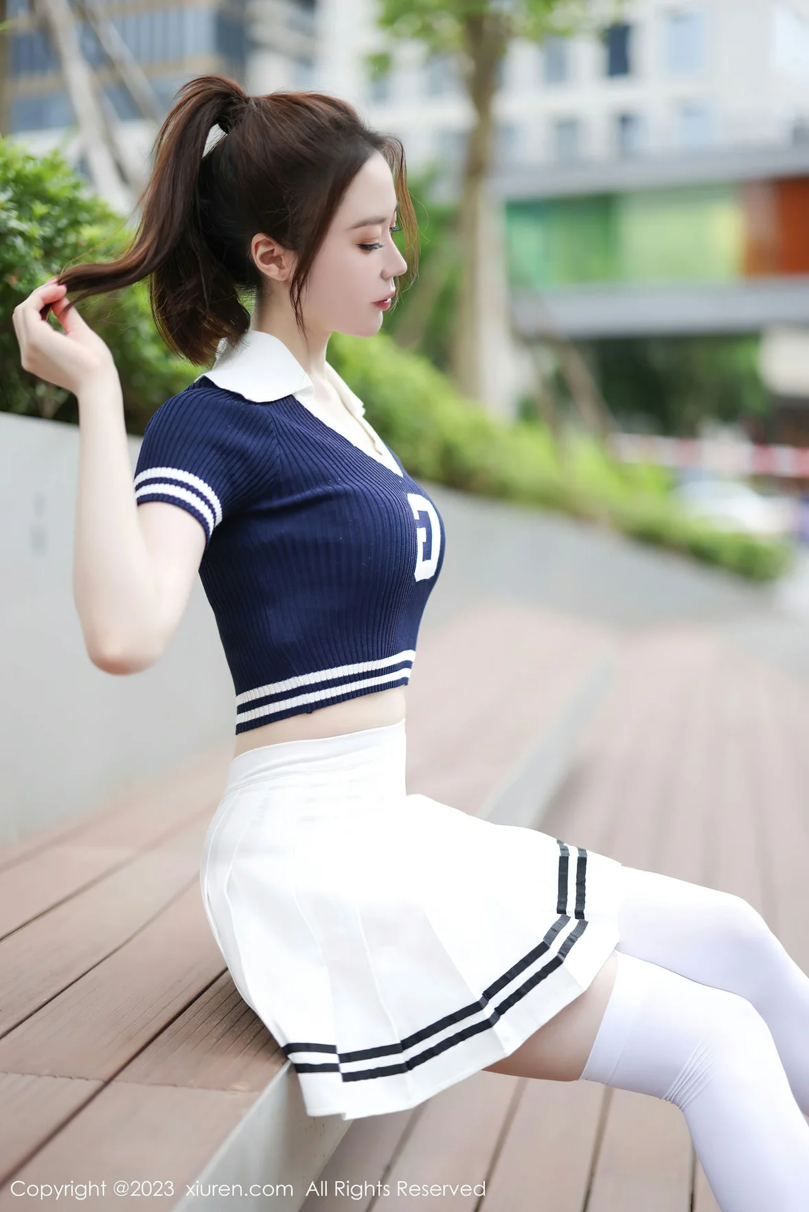 秀人网 No.7416 梦心玥 运动服饰穿搭安吉旅拍 [82P]