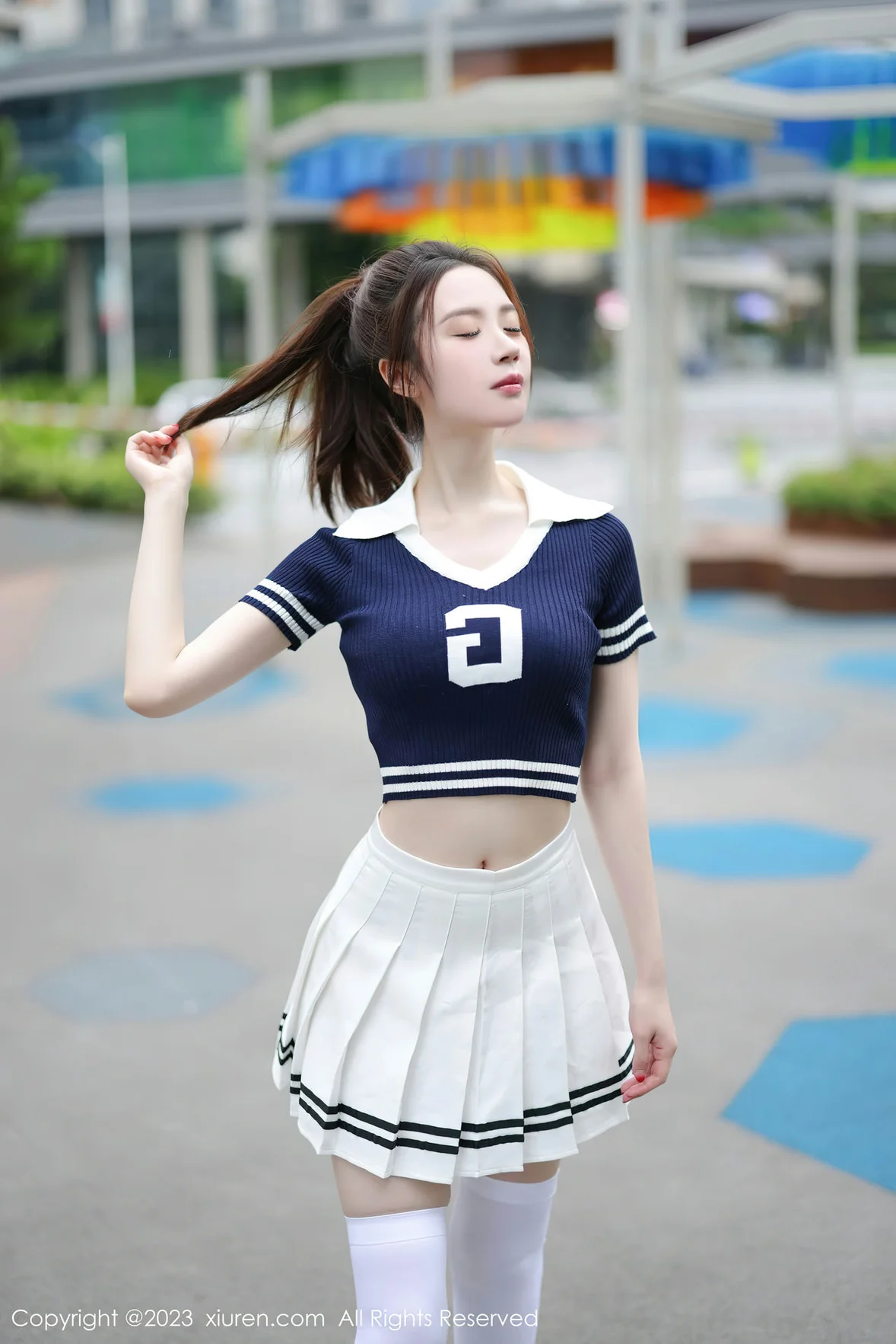 秀人网 No.7416 梦心玥 运动服饰穿搭安吉旅拍 [82P]