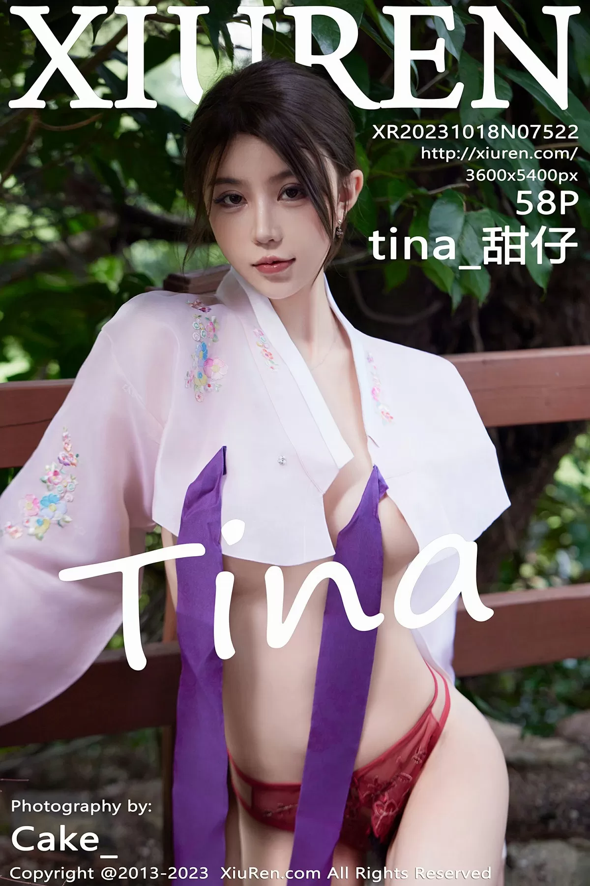 XiuRen 秀人 No.7522 tina_甜仔 [58P]