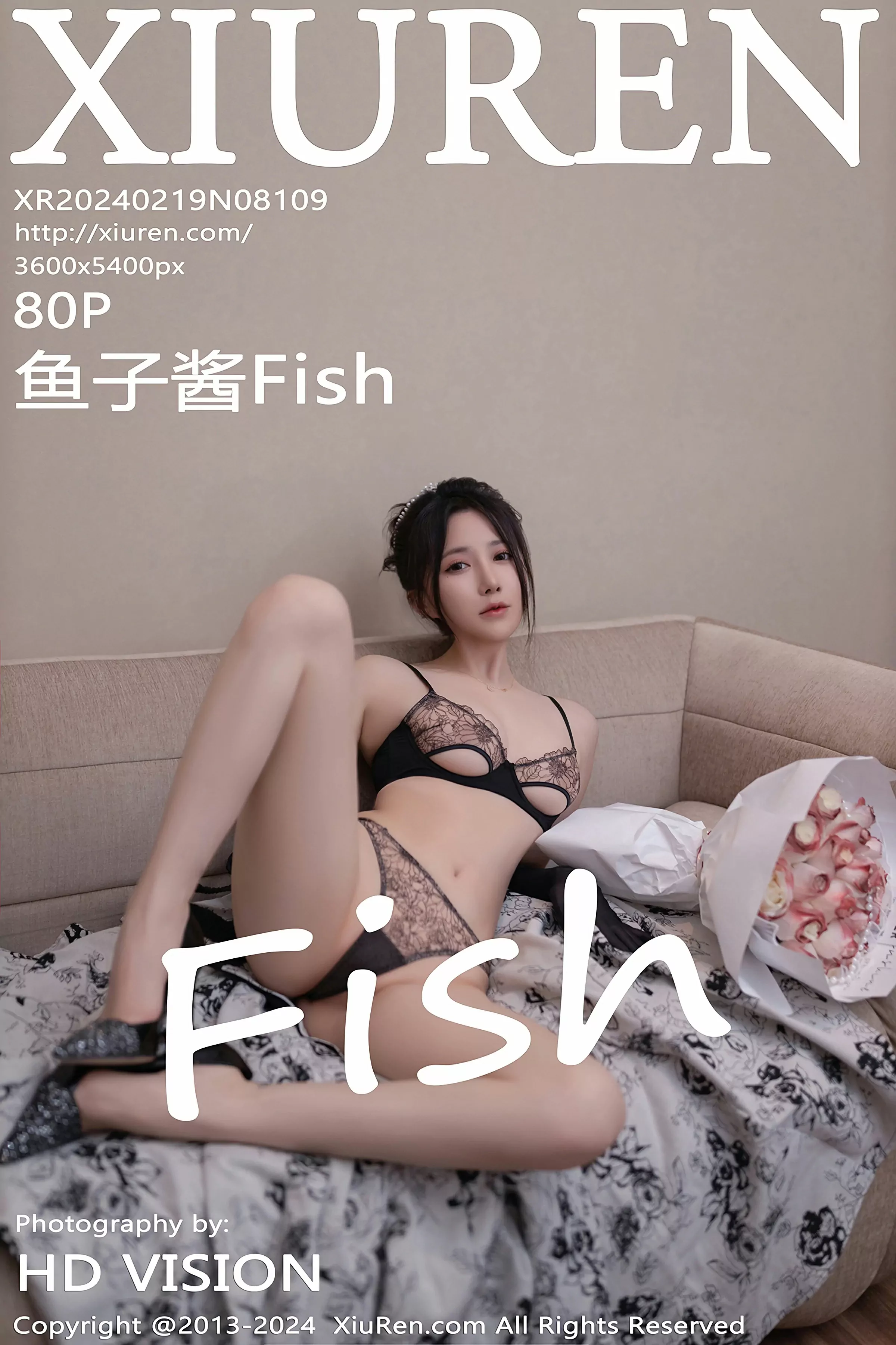 XiuRen 秀人 No.8109 鱼子酱Fish [80P]