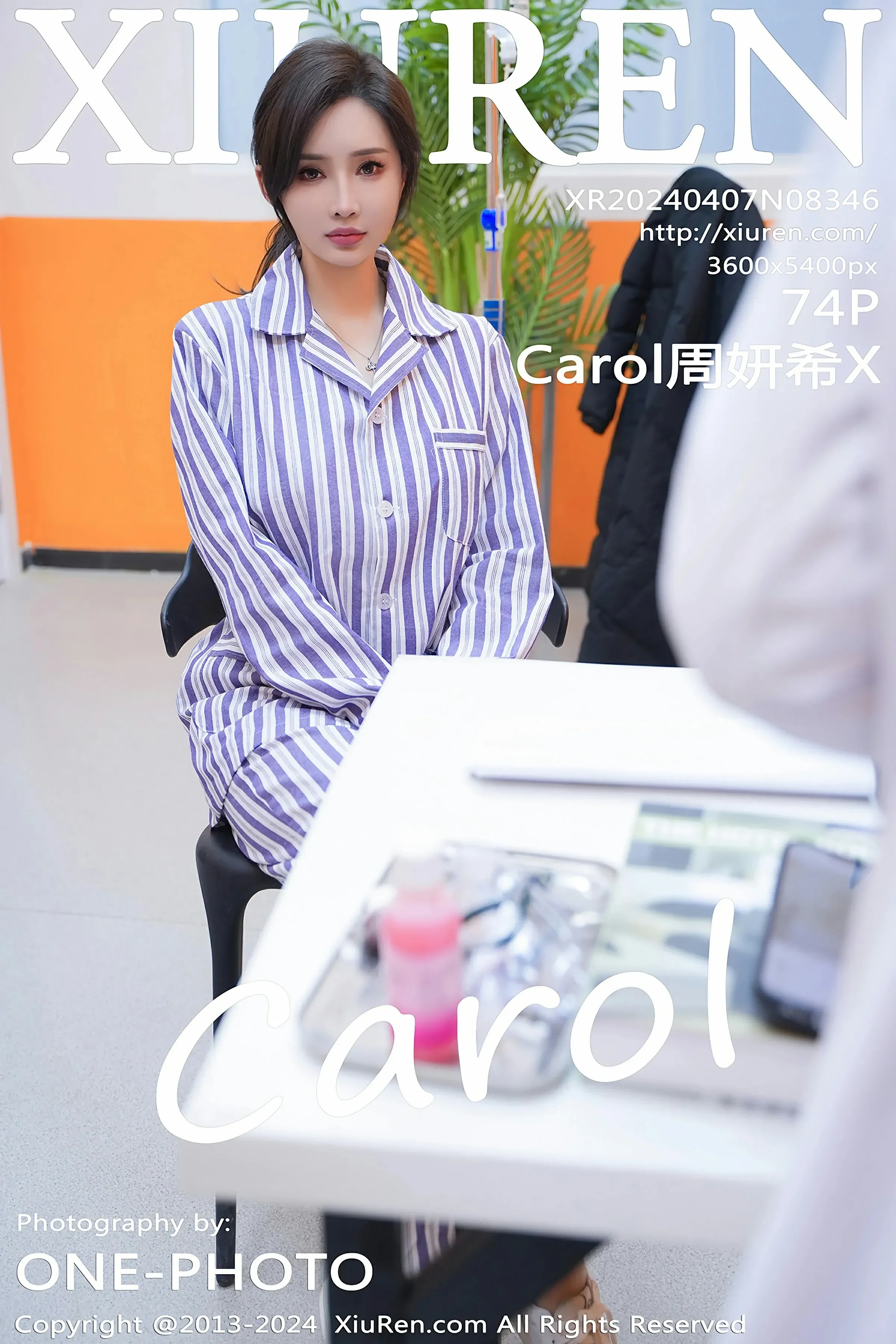 XiuRen 秀人 No.8346 Carol周妍希X [74P]