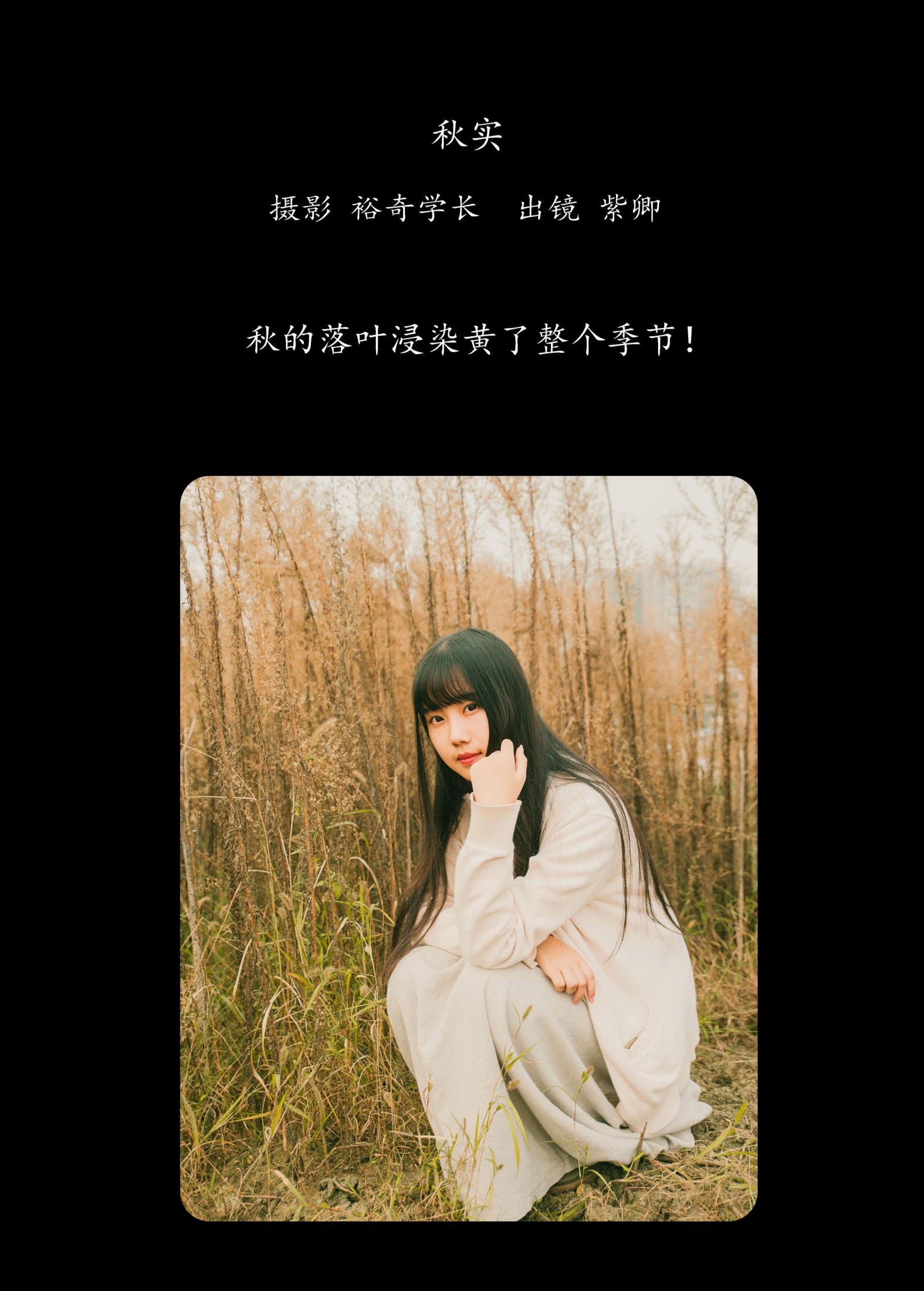 紫卿 – 《秋实》[21P]