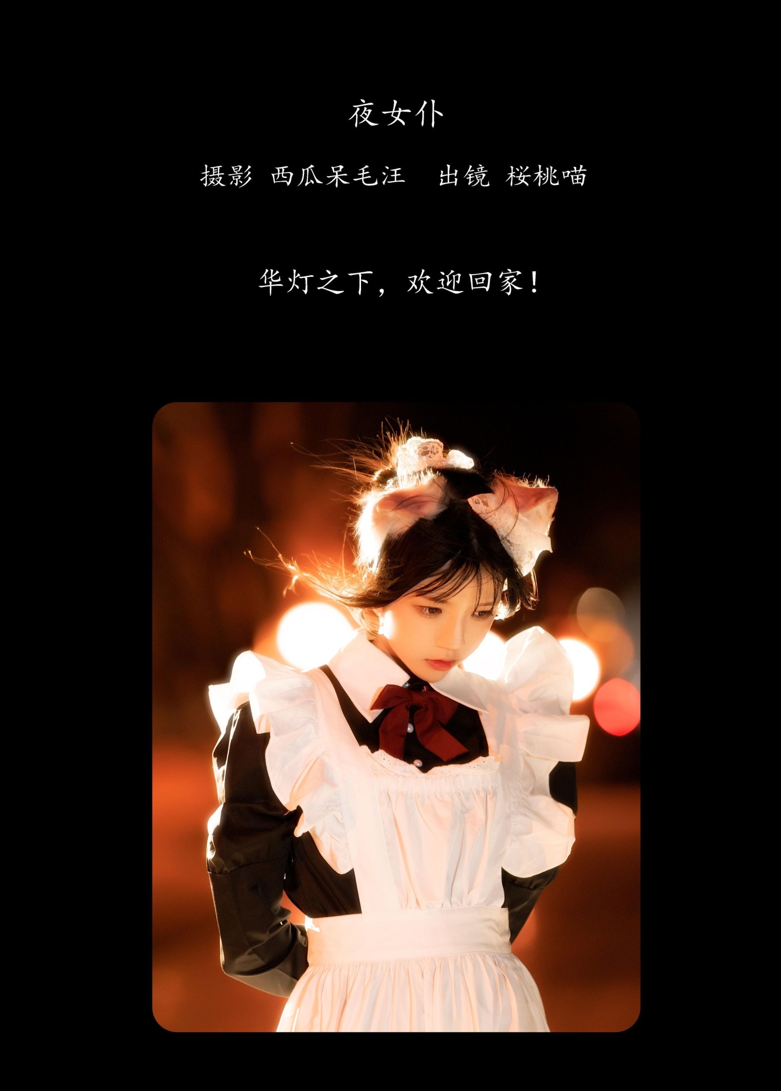 桜桃喵 – 《夜女仆》[21P]