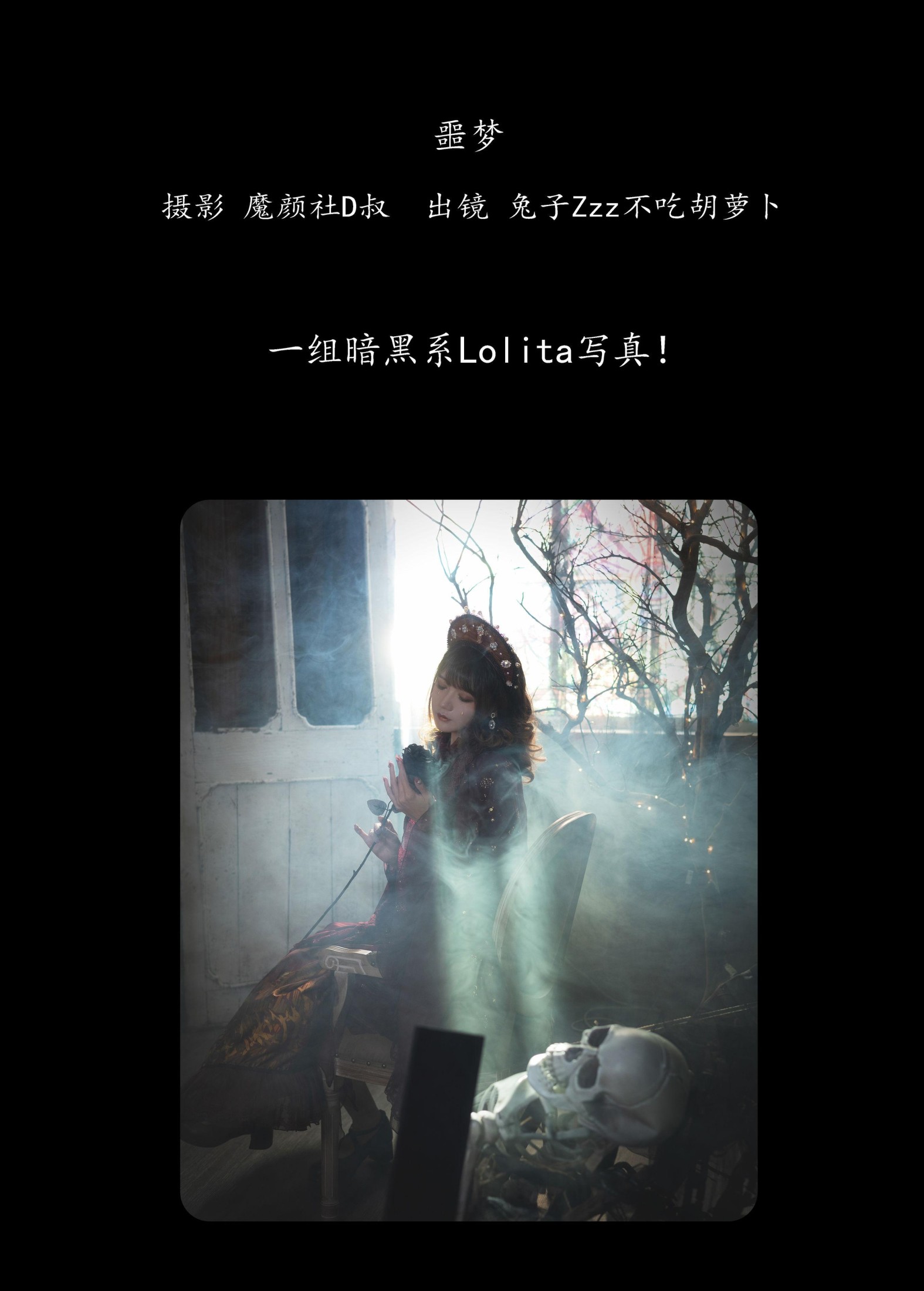 兔子Zzz不吃胡萝卜 – 《噩梦》[35P]