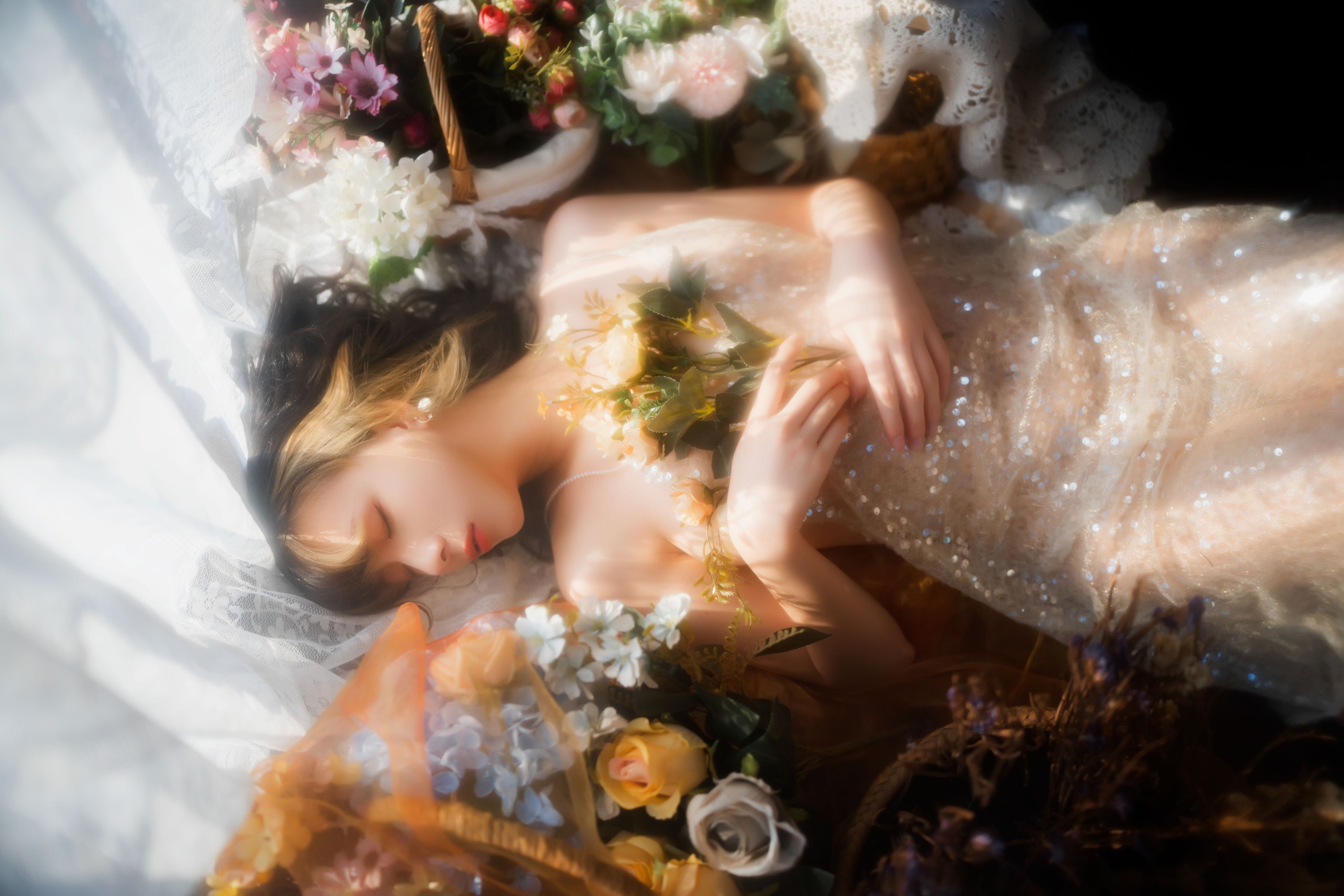 清青琴玖 – 《窗外落霞》[24P]