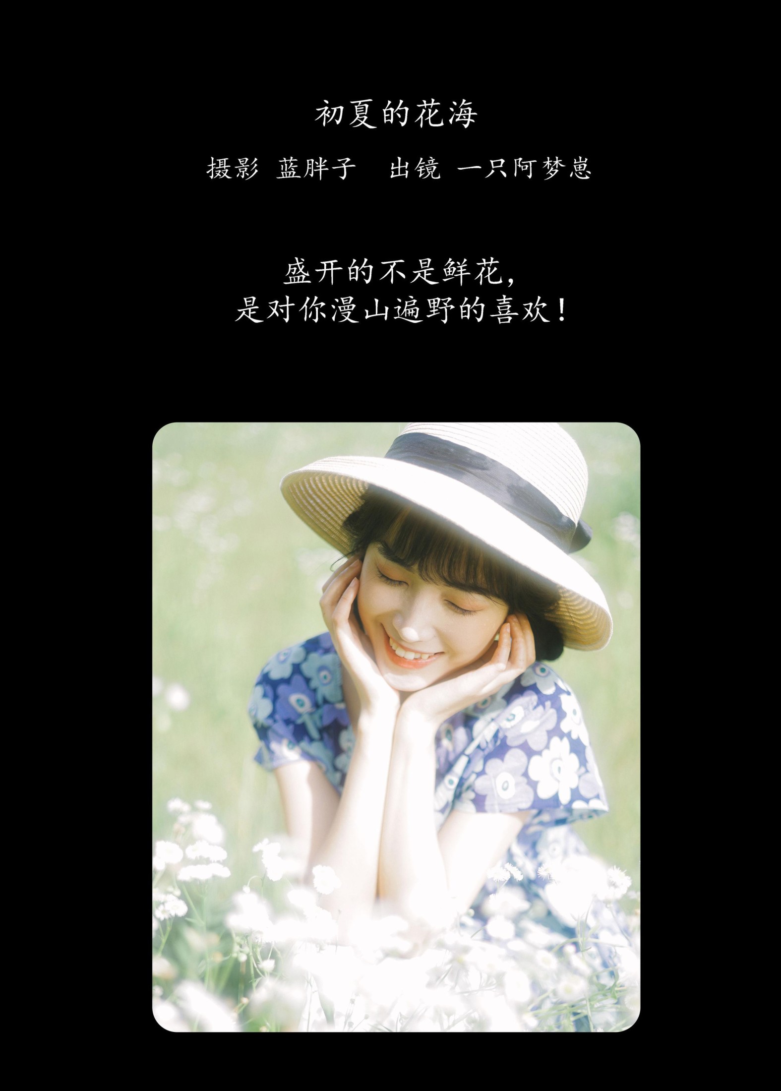 一只阿梦崽 – 《初夏的花海》[35P]