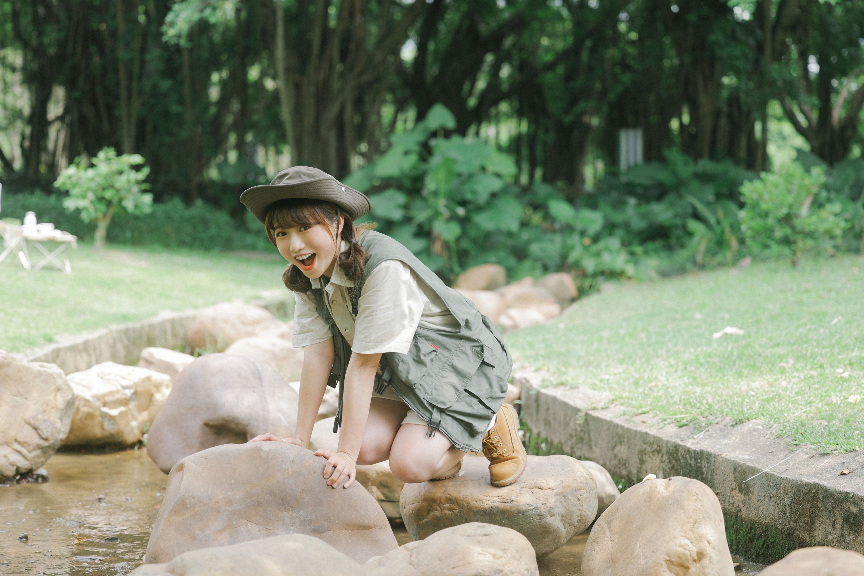 蓝胖子 – 《夏日露营》[34P]