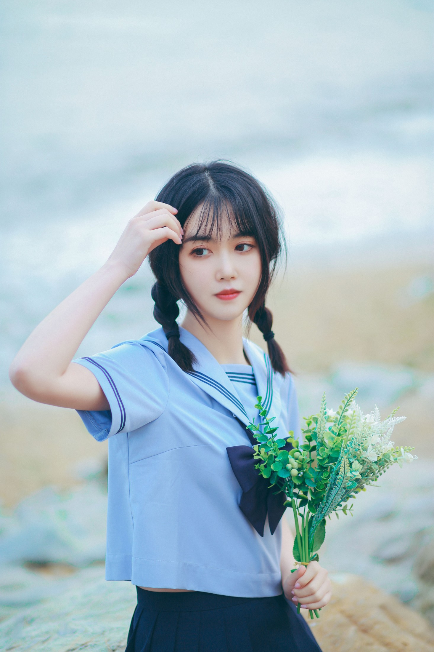 淺櫻桃奈 – 《夏日海边的少女》[26P]