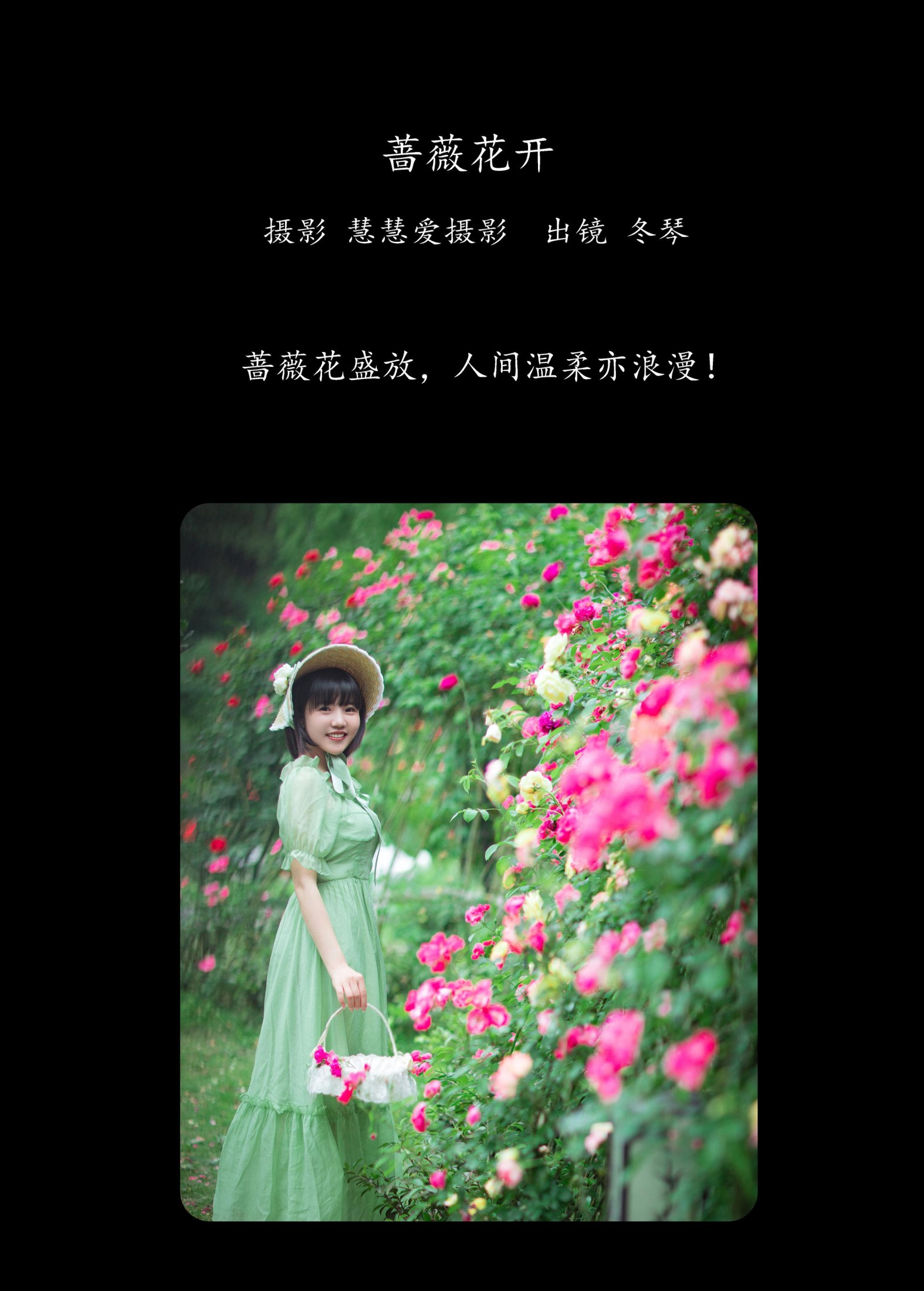 冬琴 – 《蔷薇花开》[20P]