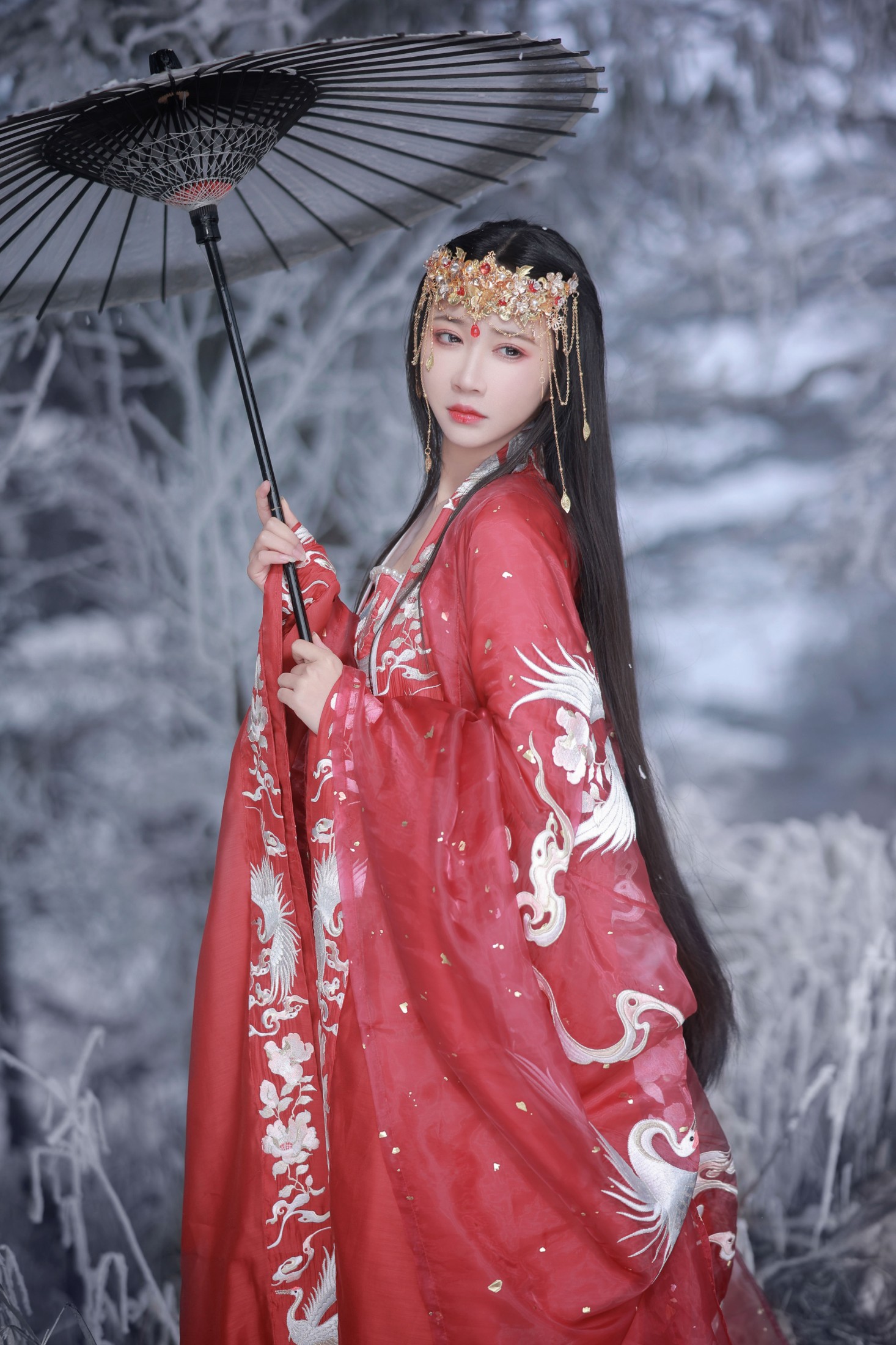 绮罗生的小苏苏 – 《雪女》[30P]