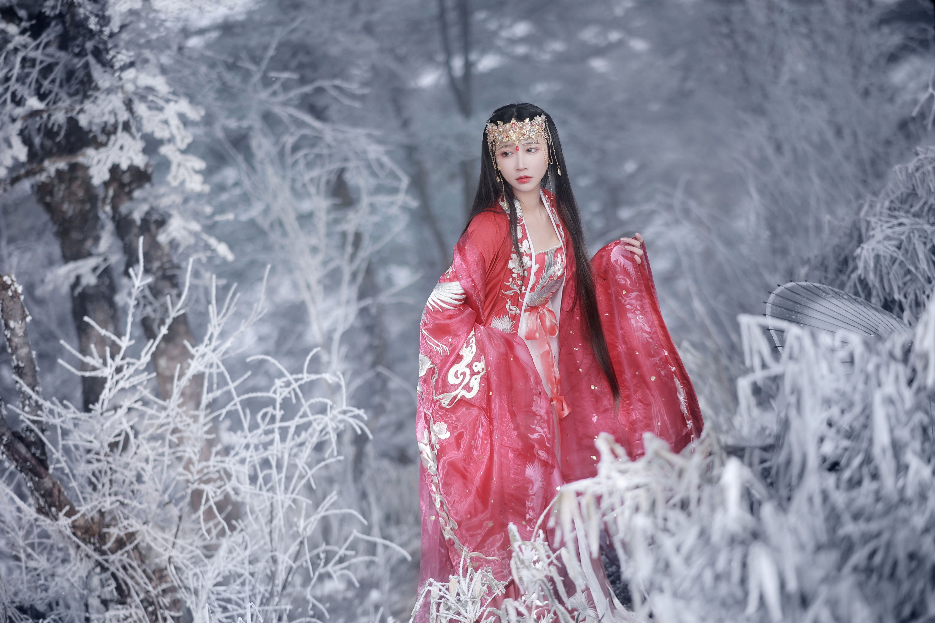 绮罗生的小苏苏 – 《雪女》[30P]