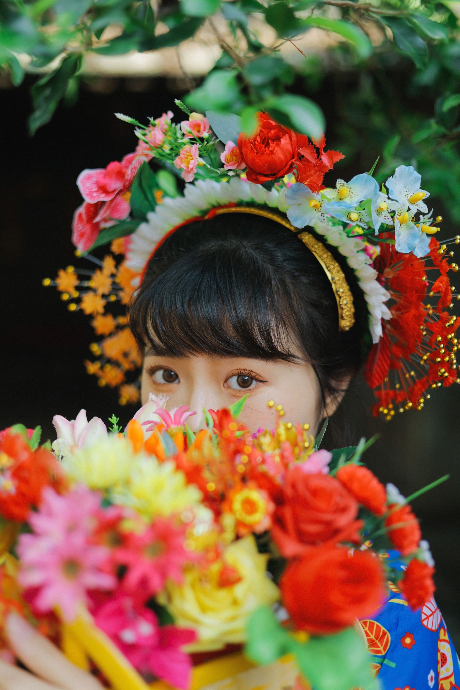 蓝胖子 – 《头上花园》[28P]