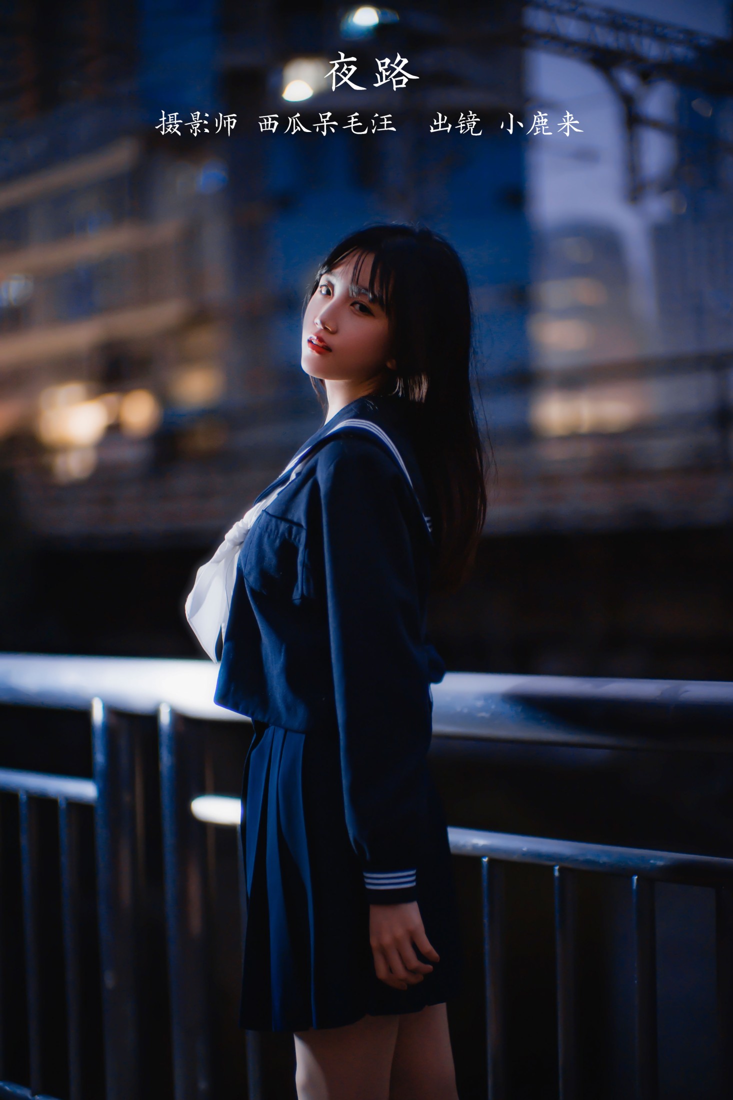 小鹿桃i – 《夜路》[22P] 插图1