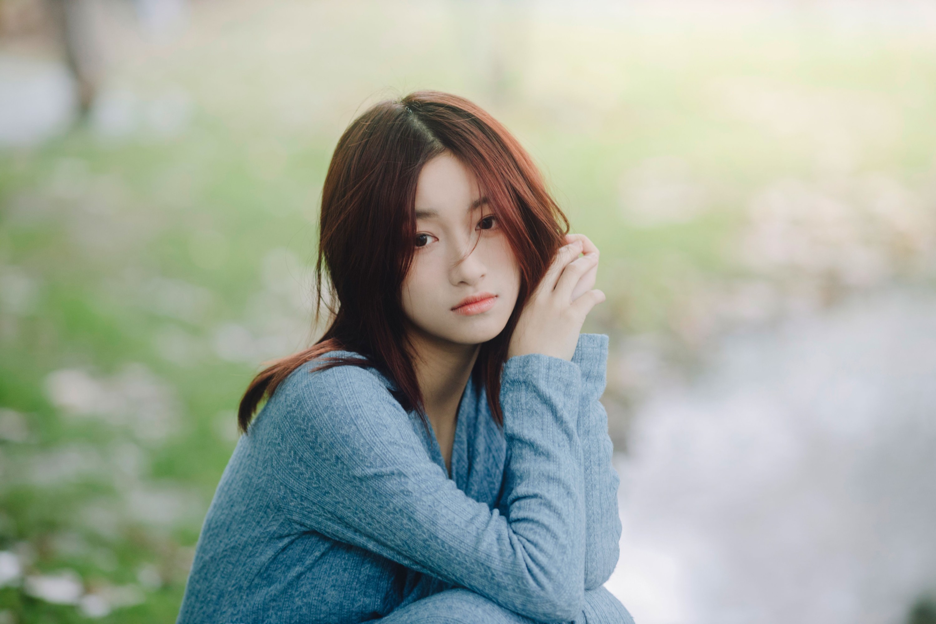 钰儿 – 《阴天的湖面》[22P]