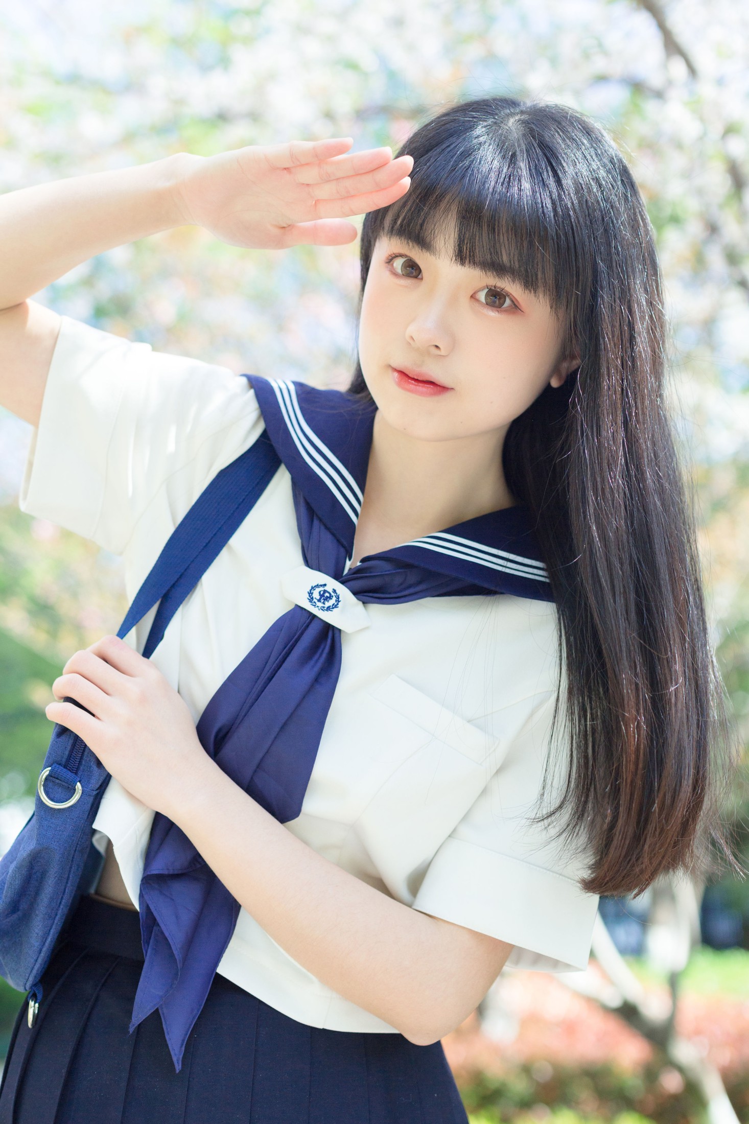 一只暖暖 – 《水手服的春天》[30P]