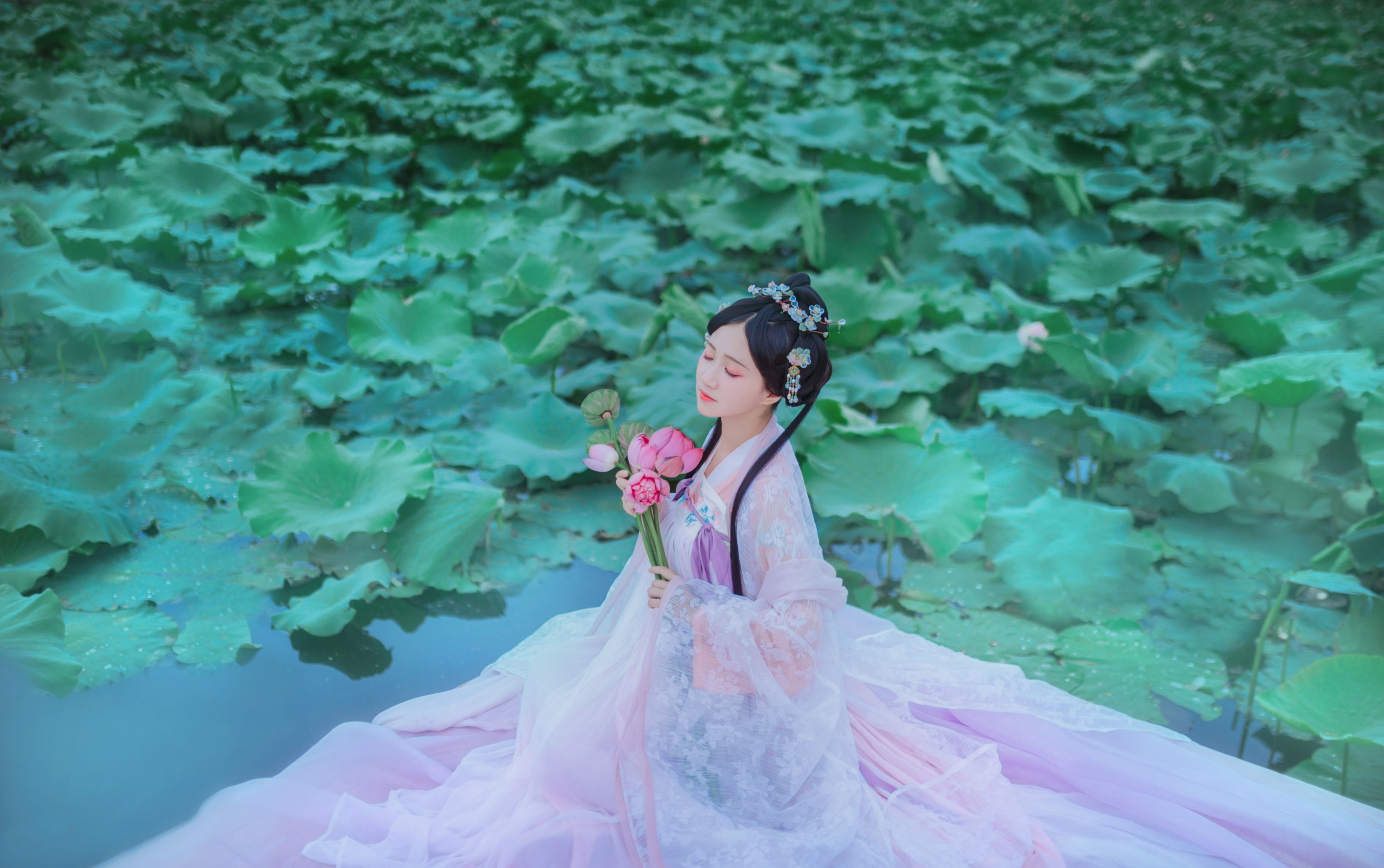 绮罗生的小苏苏 – 《梦入芙蓉浦》[23P]