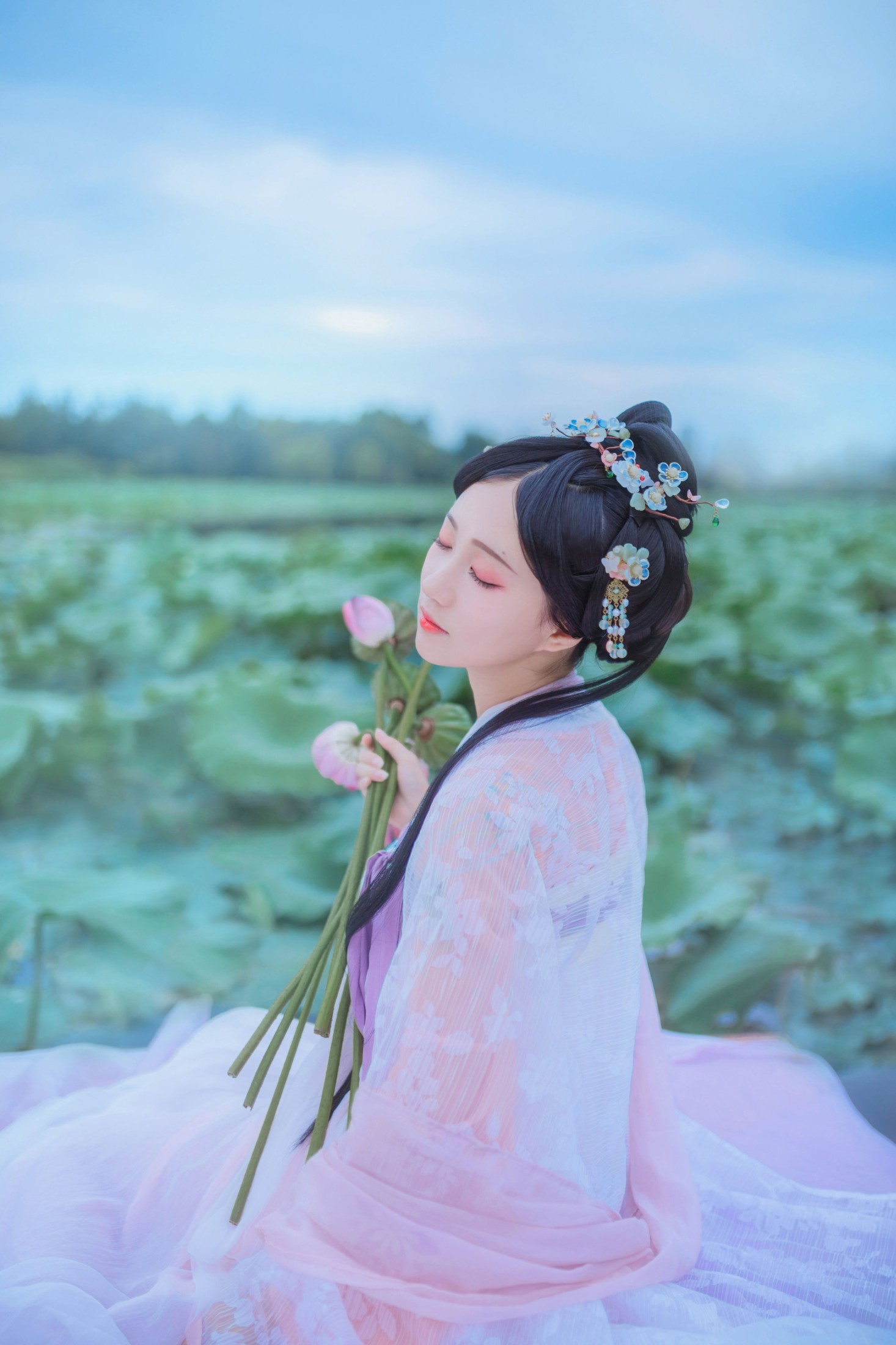 绮罗生的小苏苏 – 《梦入芙蓉浦》[23P]