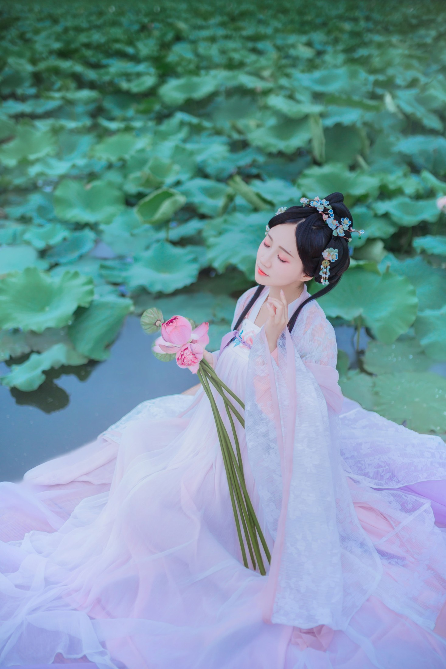 绮罗生的小苏苏 – 《梦入芙蓉浦》[23P]