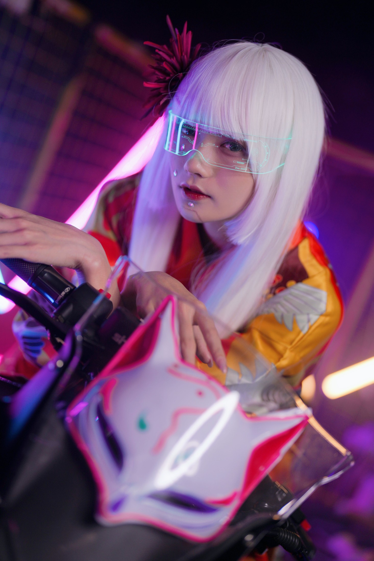 兔子Zzz不吃胡萝卜 – 《赛博电子姬》[33P]