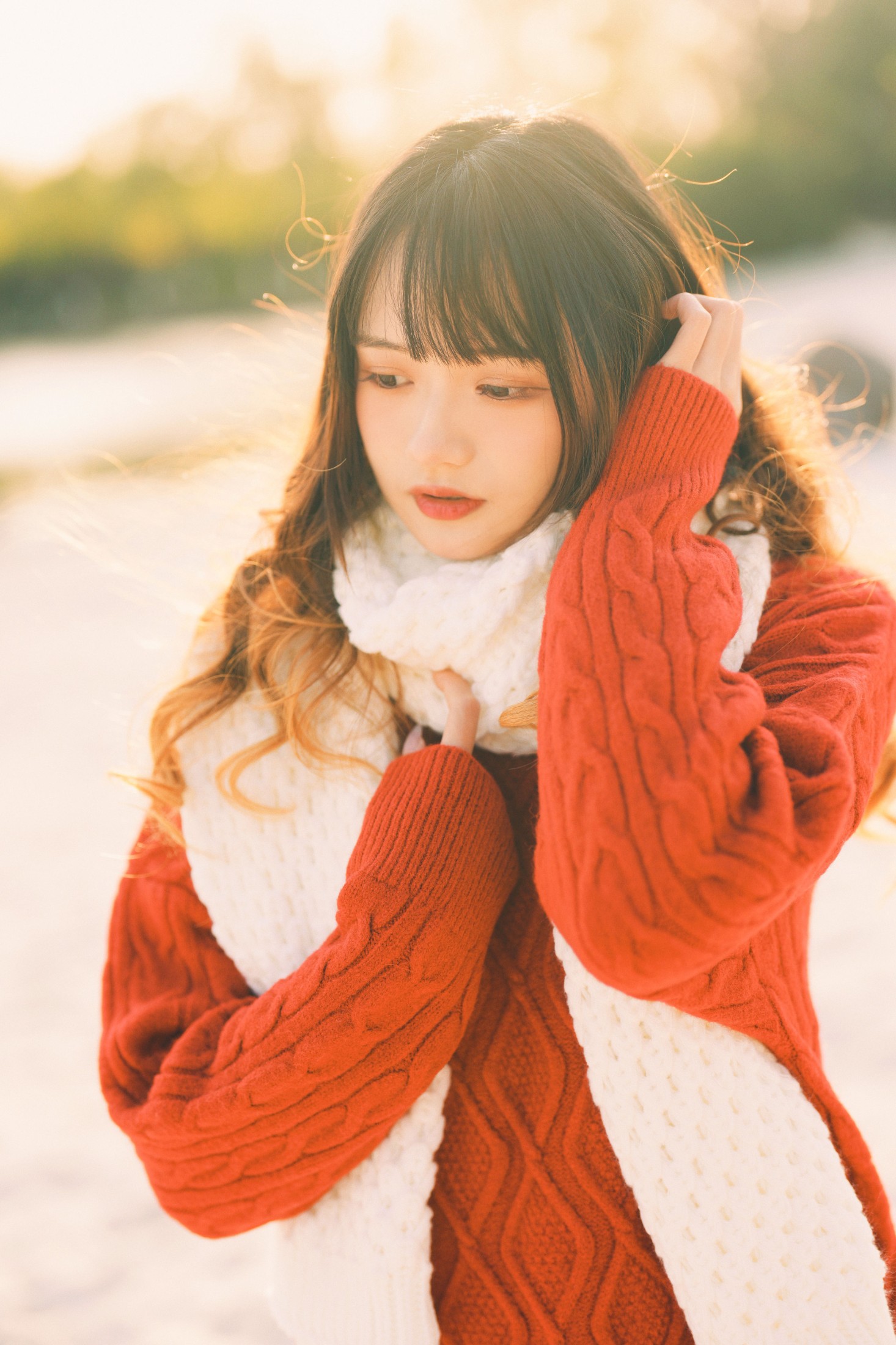 兔子Zzz不吃胡萝卜 – 《认真的雪》[22P]