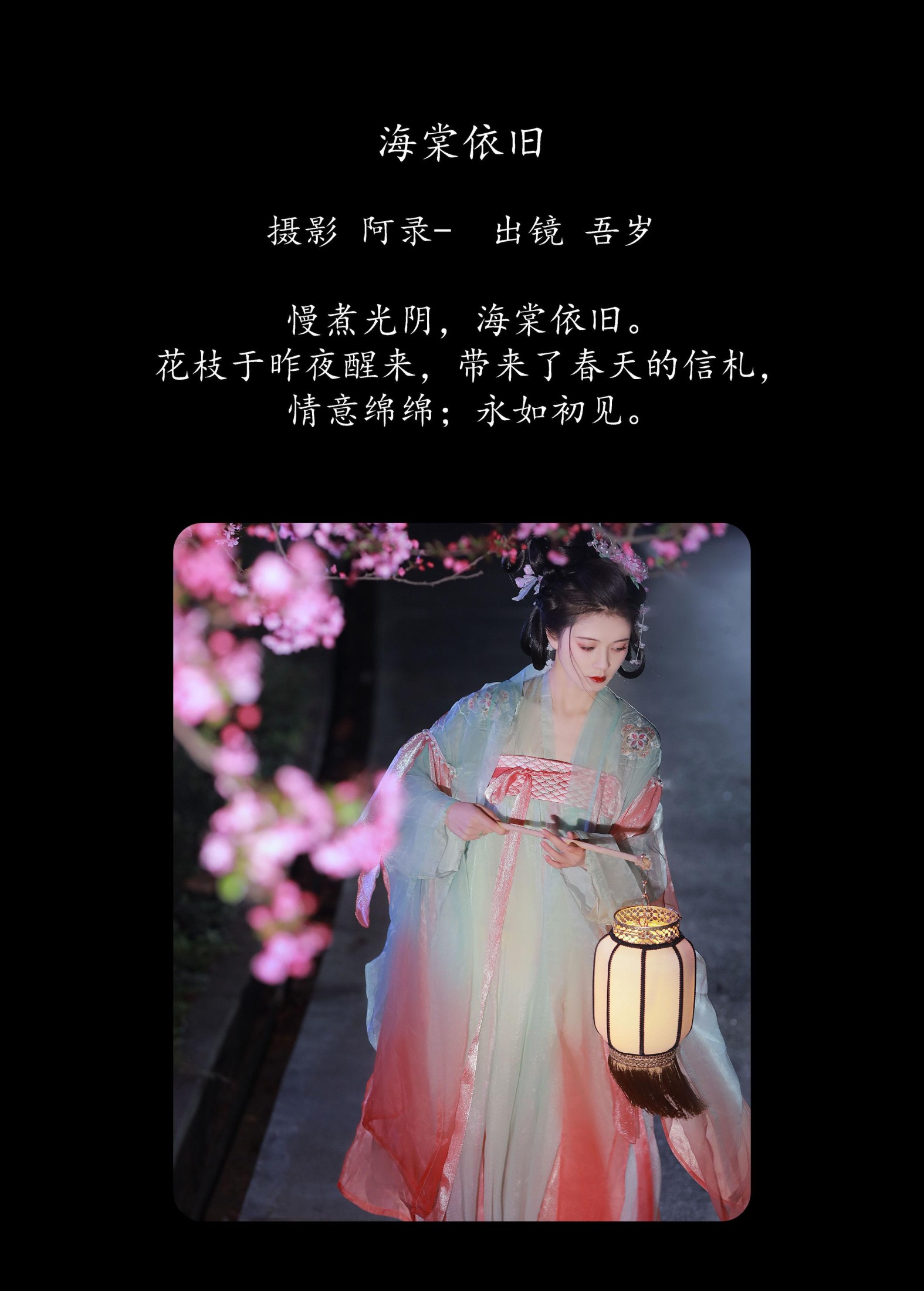 吾岁岁 – 《海棠依旧》[21P]