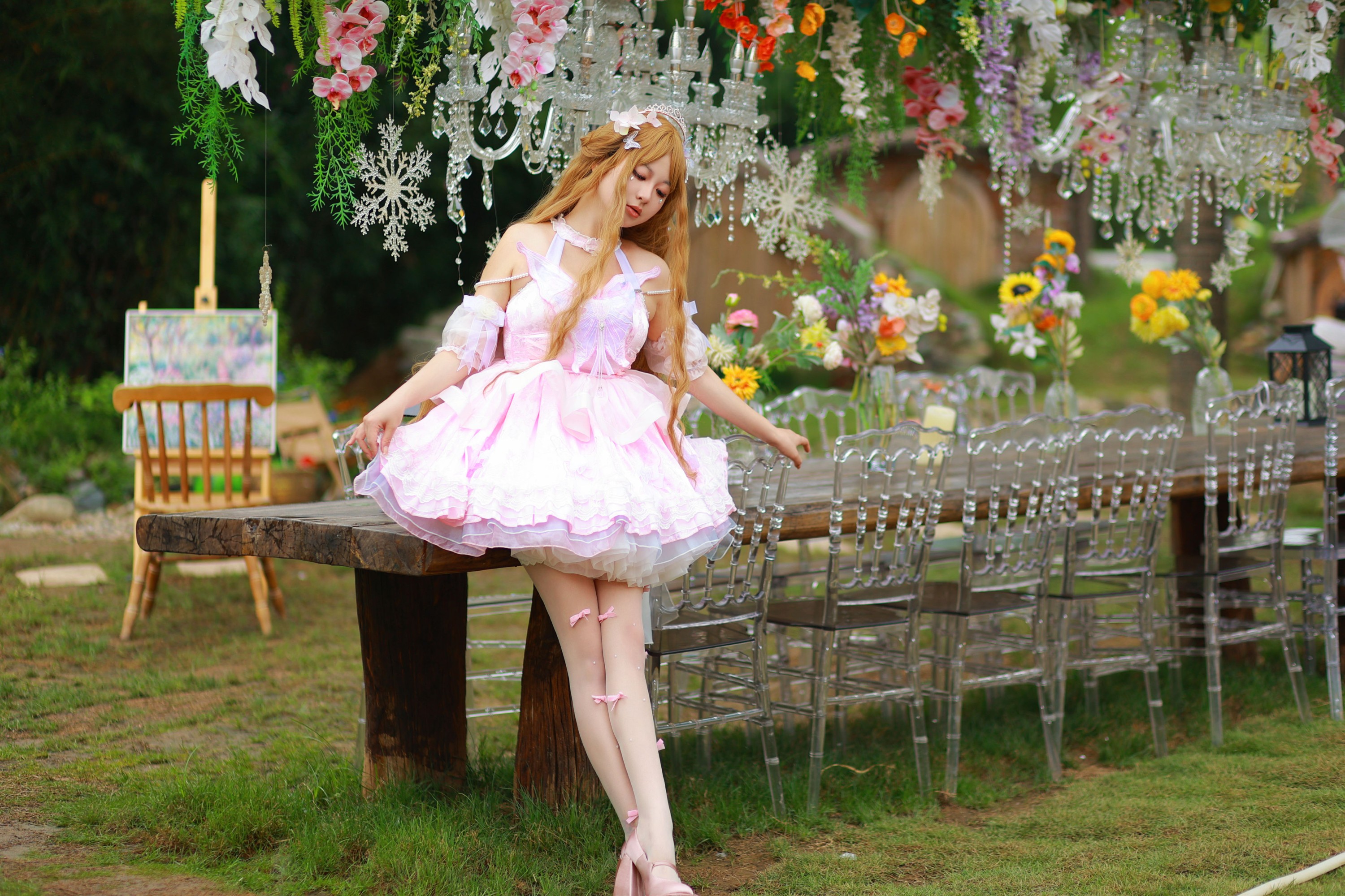 不可爱的禾禾喵 – 《精灵之春》[22P]