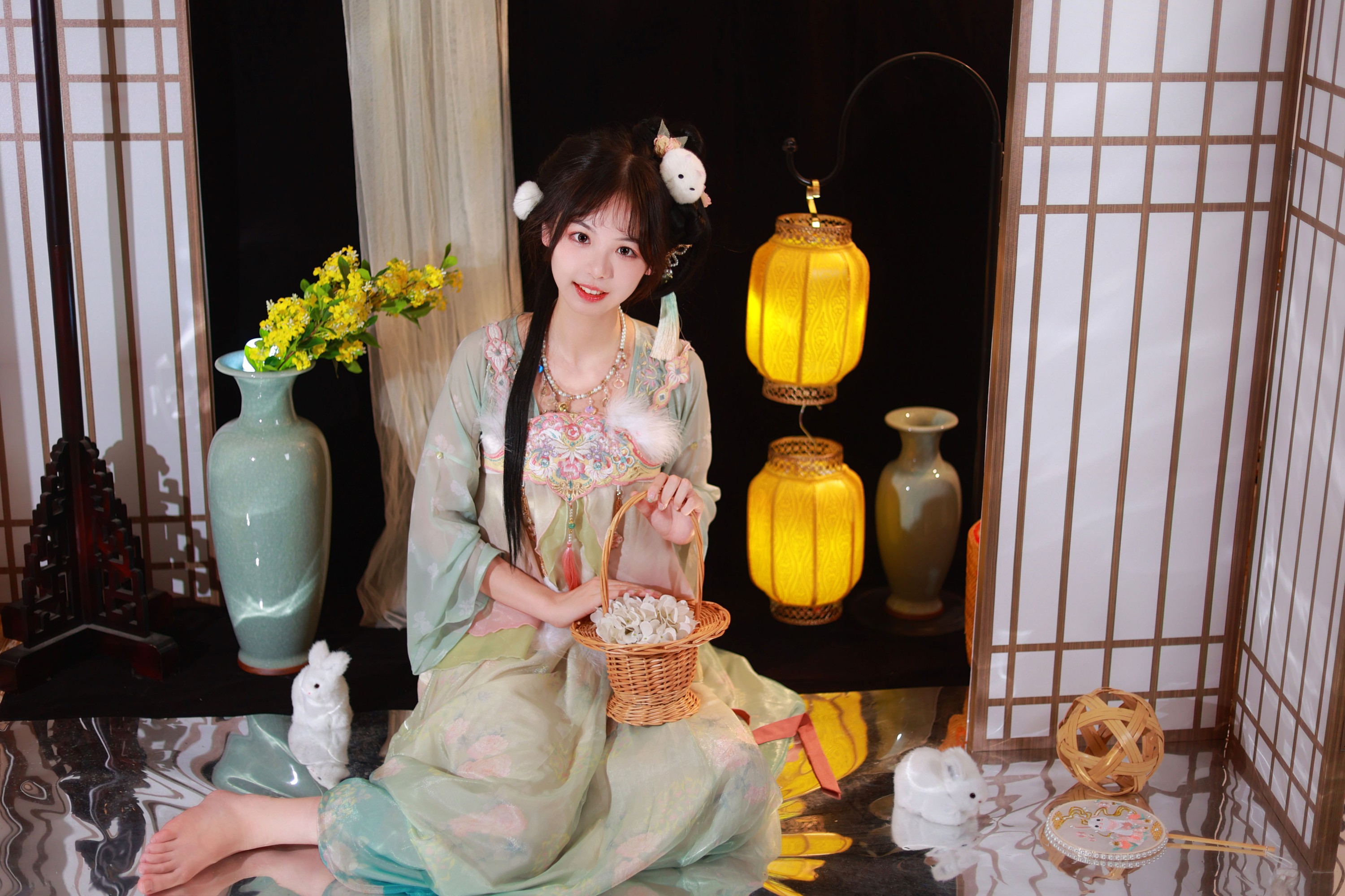 暮烟色CC – 《中秋兔兔》[56P]